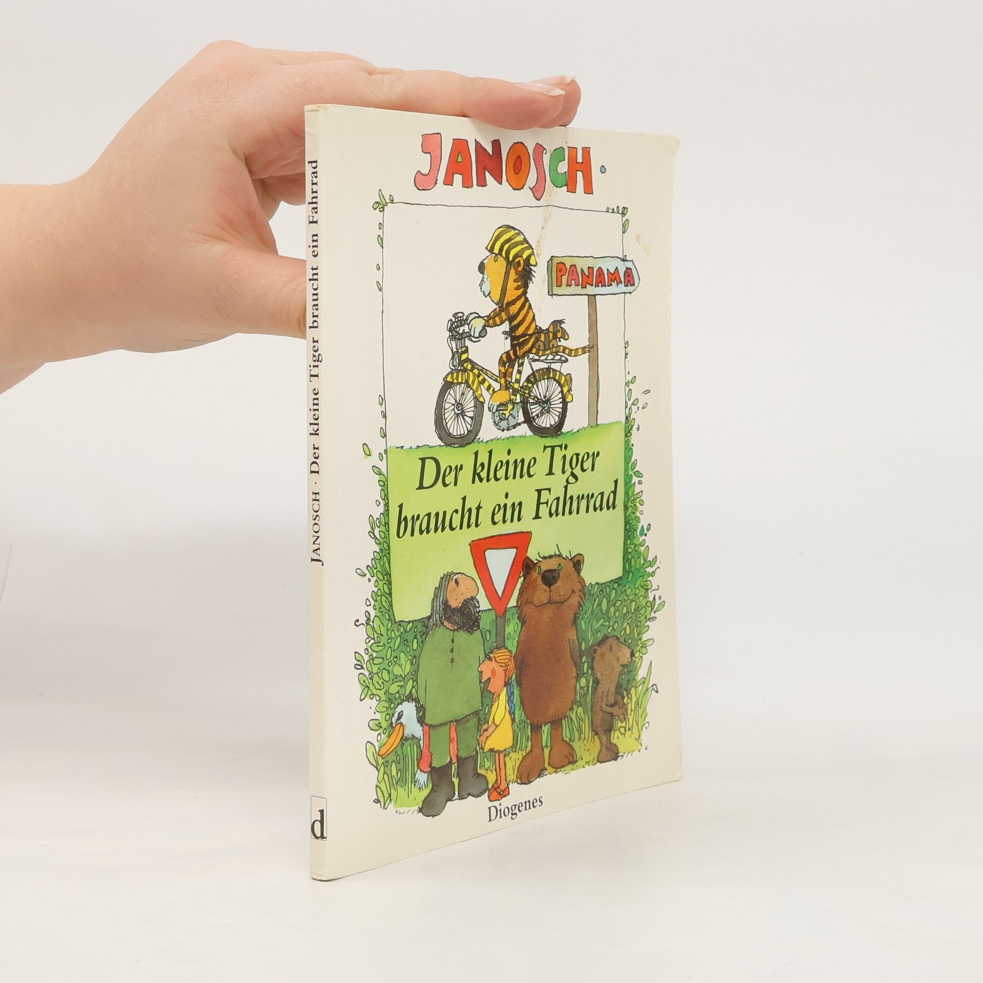 Der kleine Tiger braucht ein Fahrrad