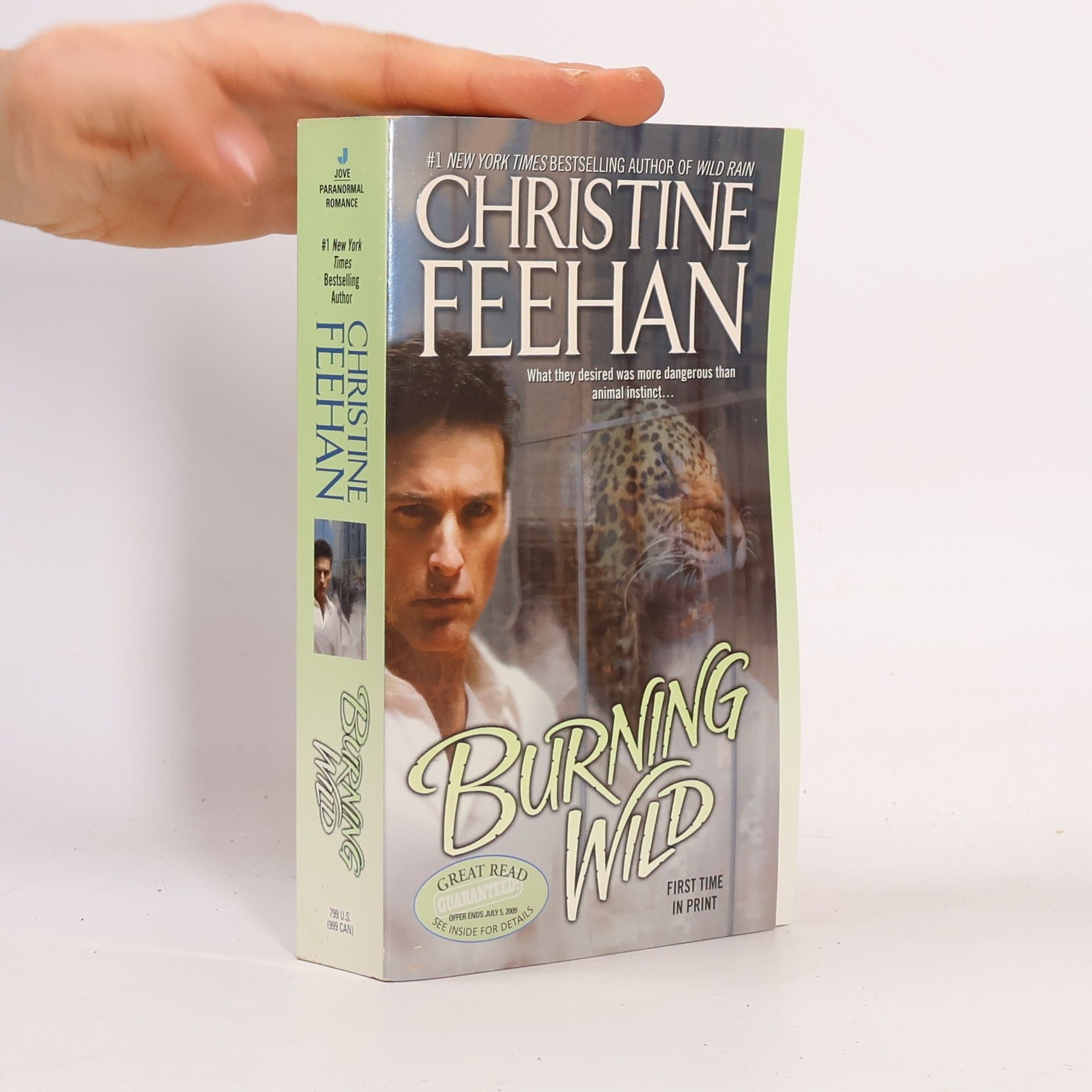 Christine Feehan A Leopard Novel - 3: Burning Wild