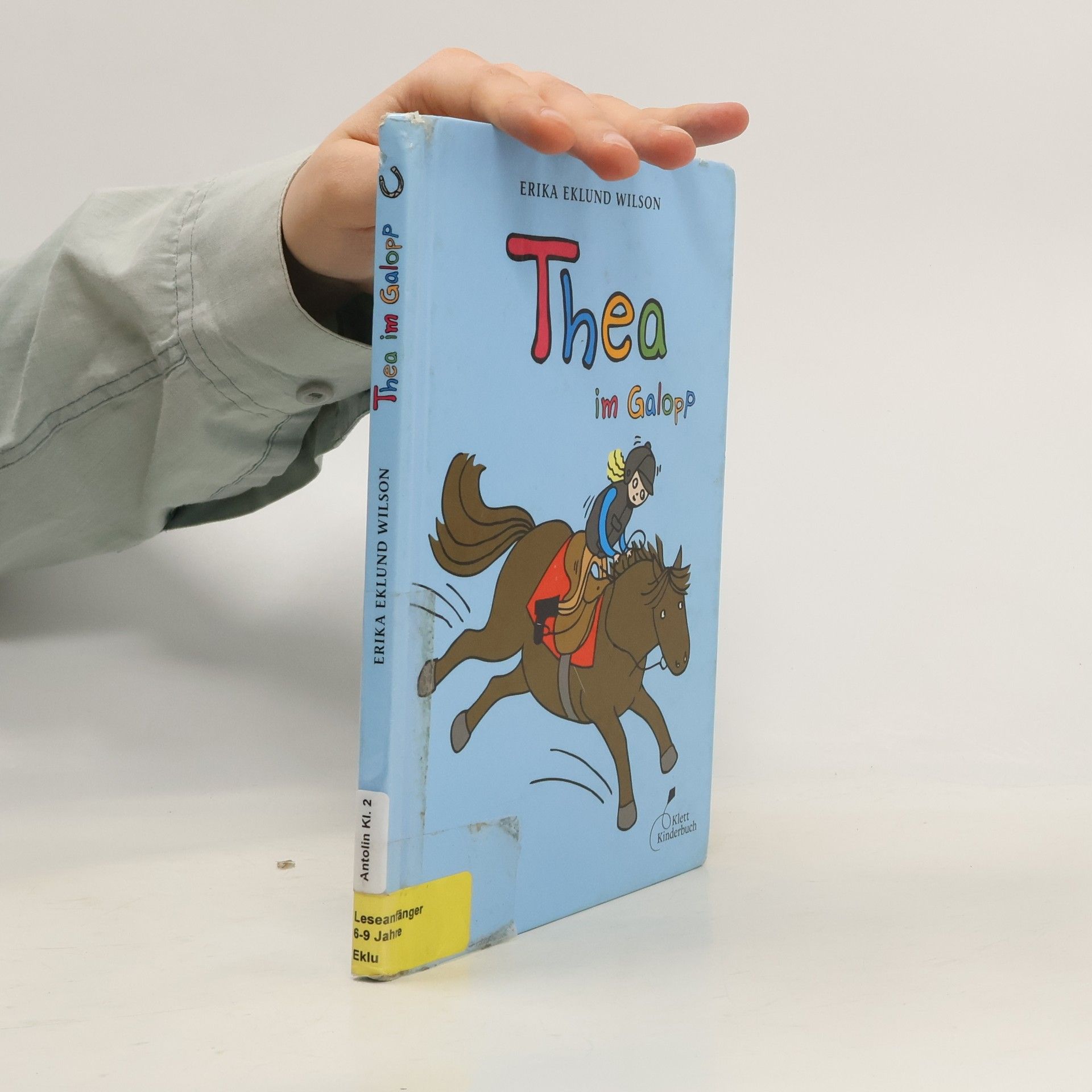 Erika Eklund Wilson Thea im Galopp