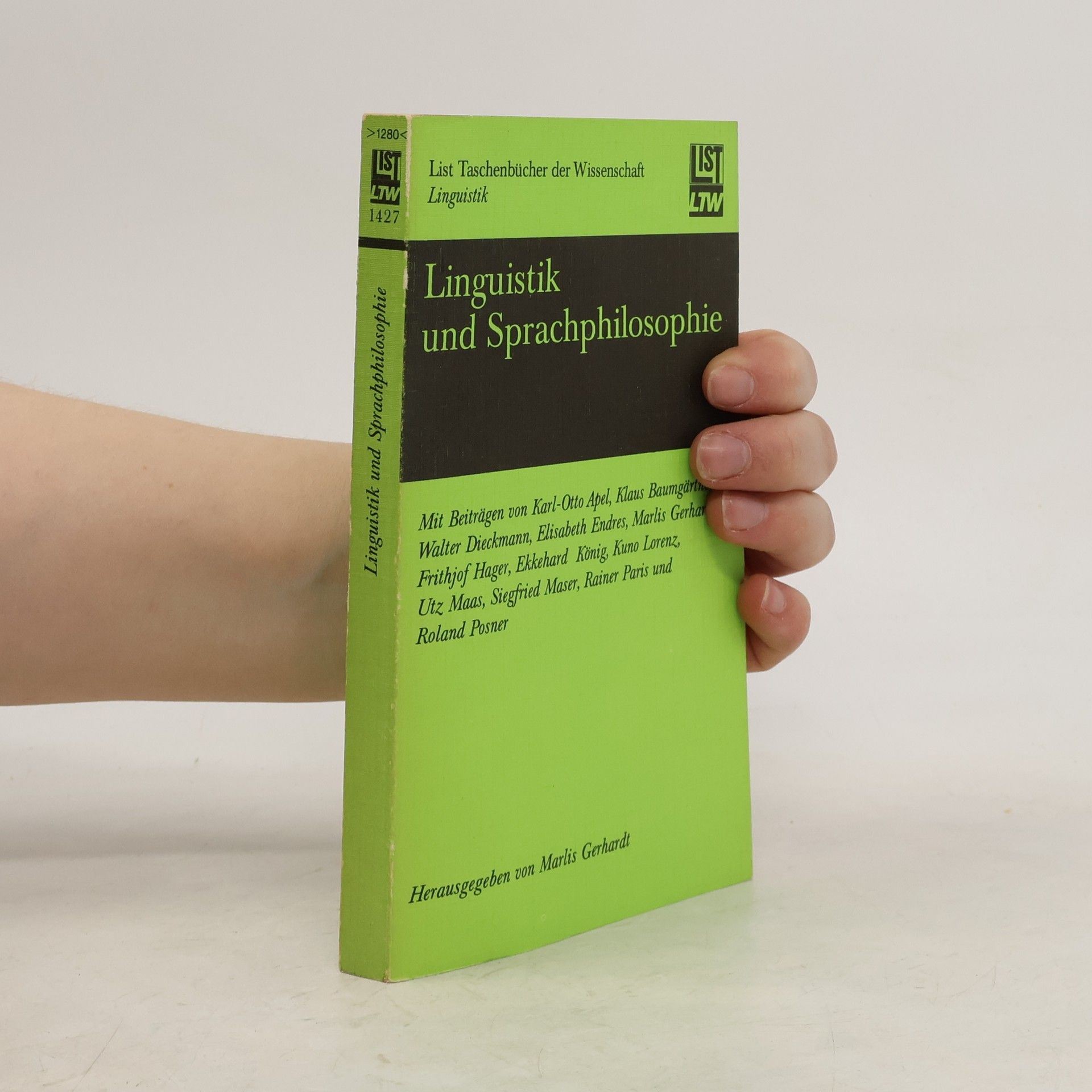 List Taschenbücher der Wissenschaft - 1427: Linguistik und Sprachphilosophie