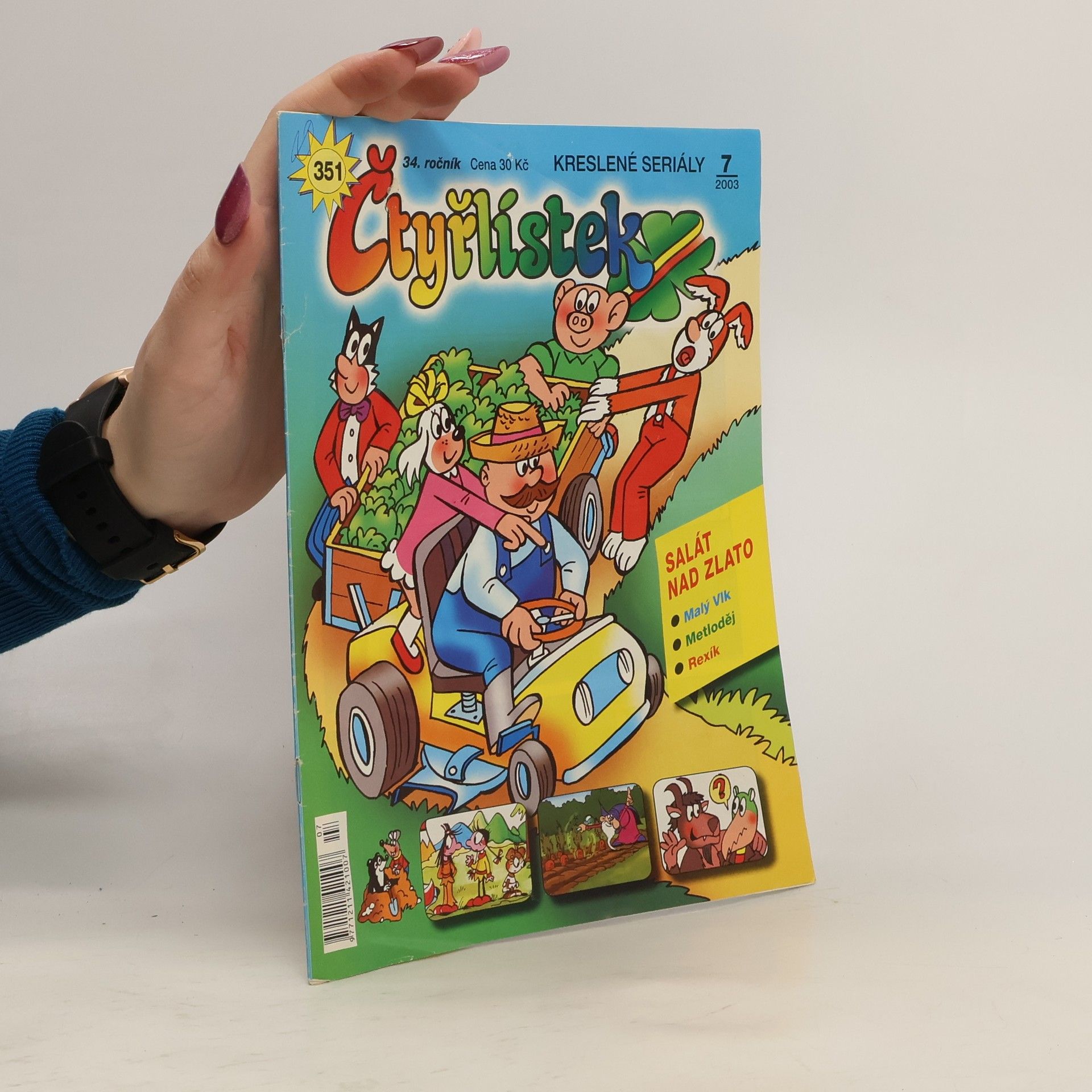 AA.VV. Čtyřlístek 351. 7/2003