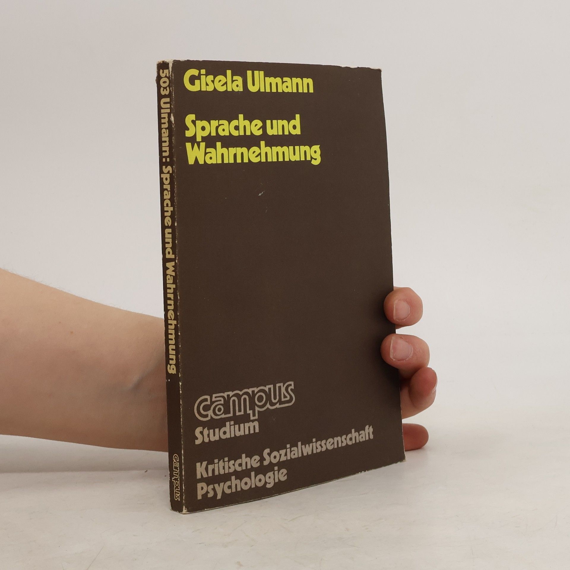 Gisela Ulmann Sprache und Wahrnehmung