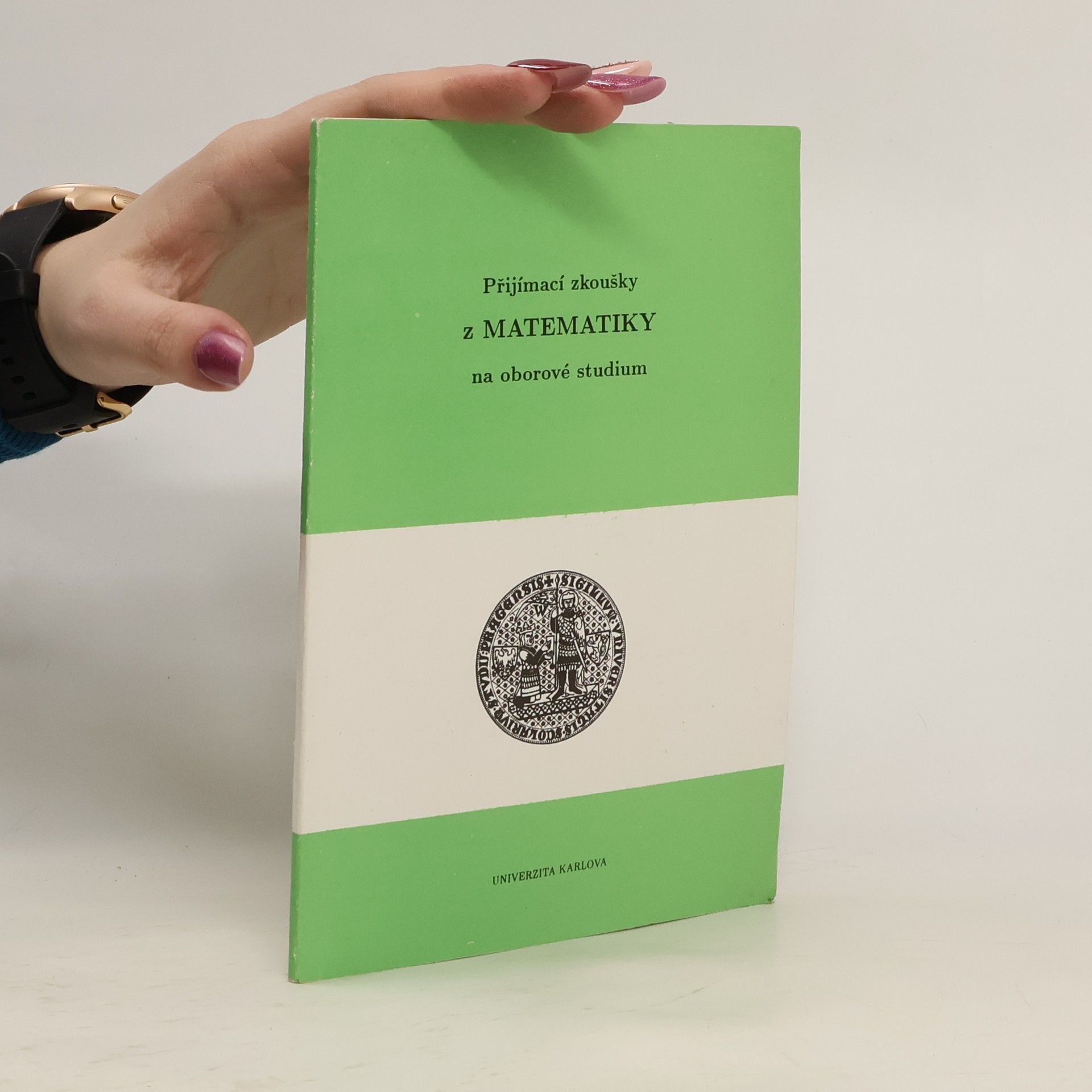 Milada Dlouhá Přijímací zkoušky z matematiky na oborové studium