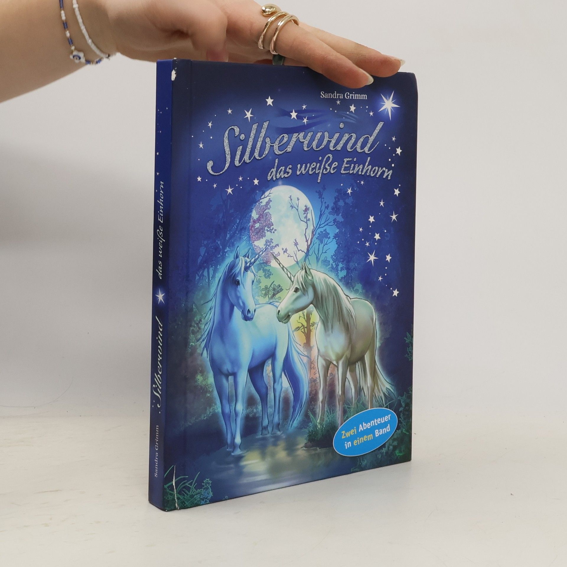 Sandra Grimm Silberwind, das weiße Einhorn