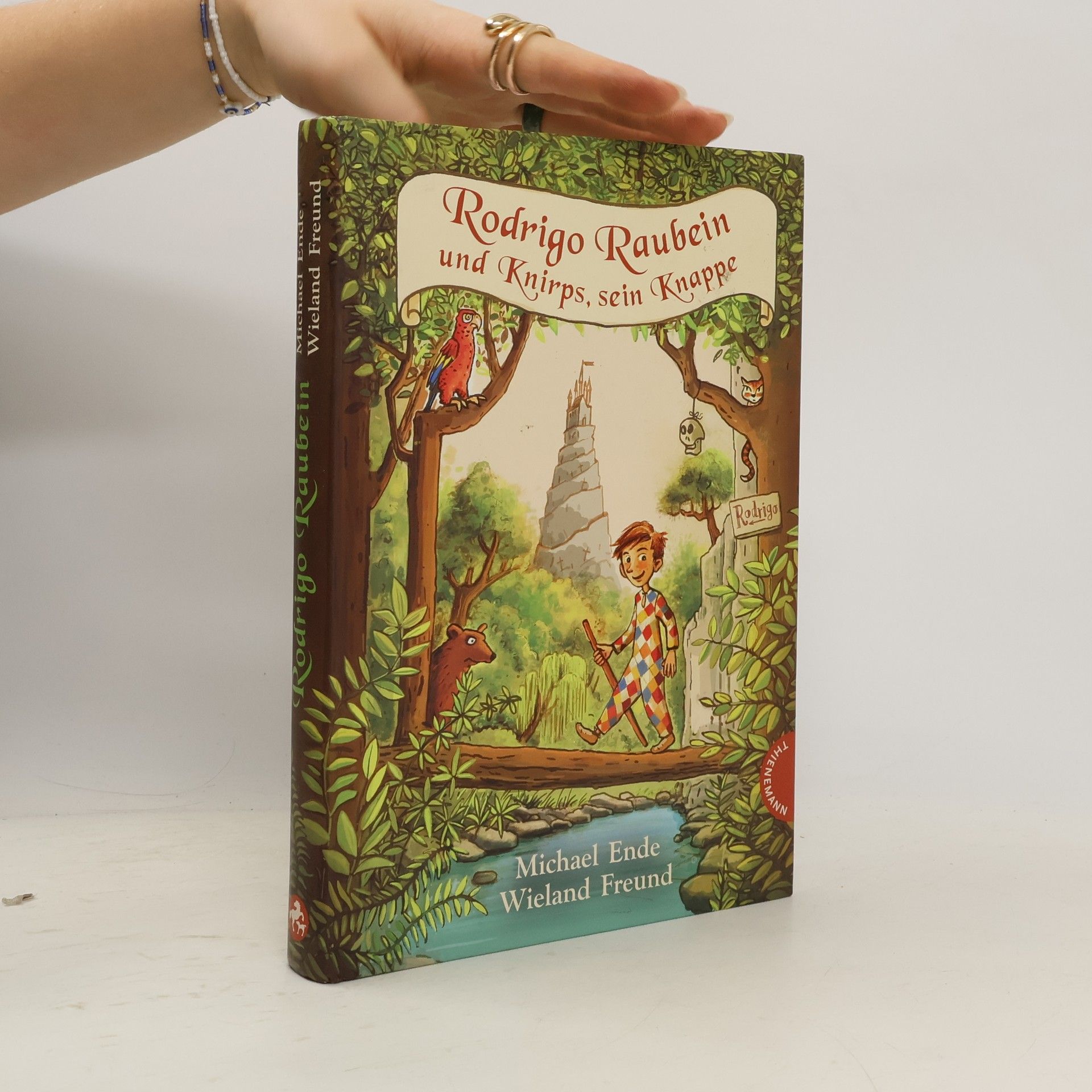 Michael Ende Rodrigo Raubein und Knirps, sein Knappe