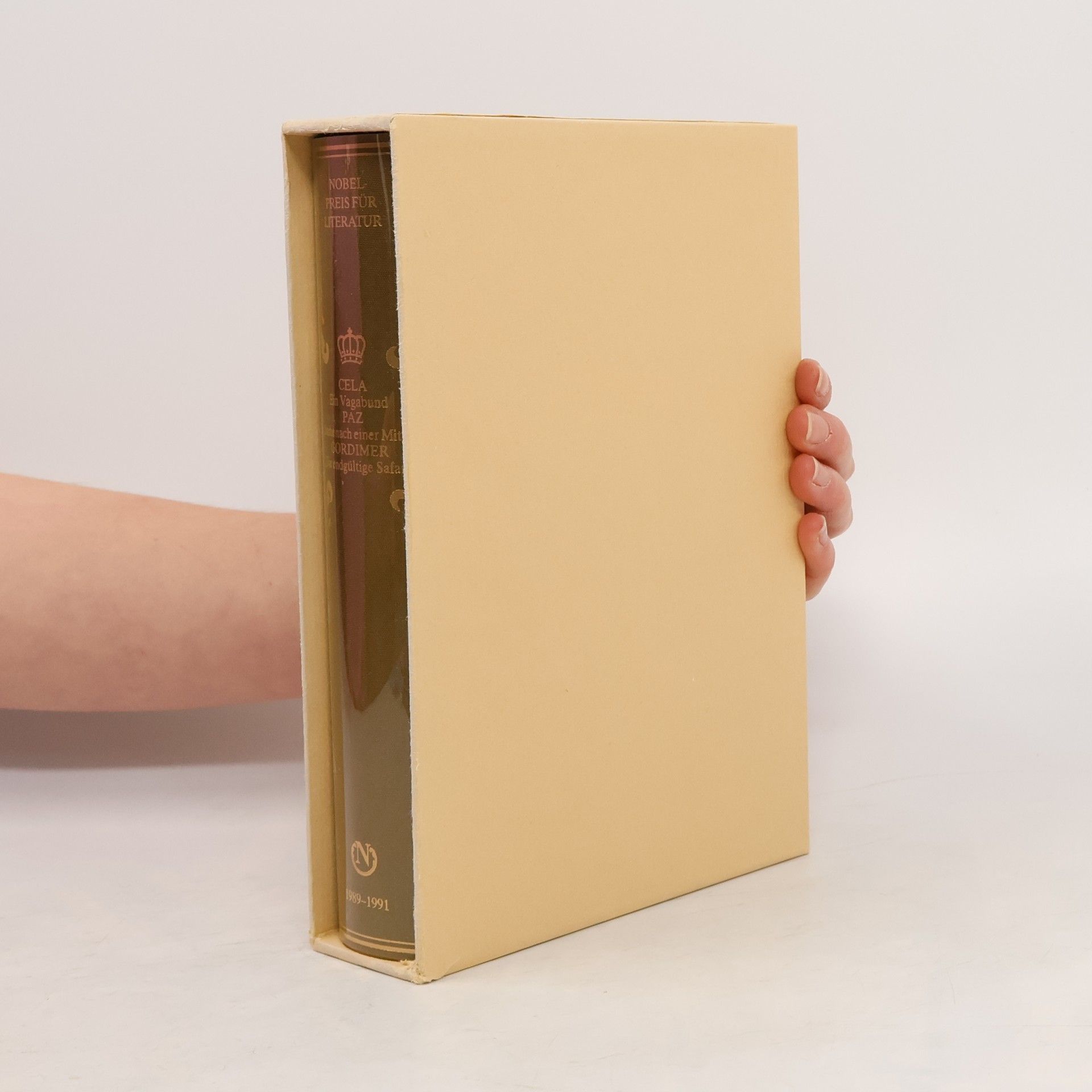 Autorenkollektiv Nobelpreis für literatur 1989-1991: Cela, Paz, Gordimer