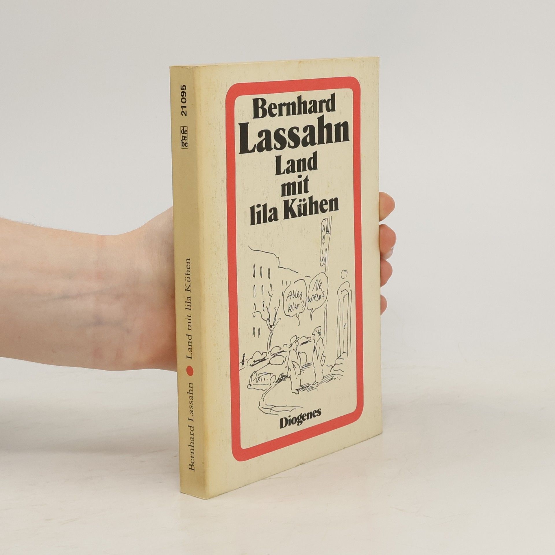 Bernhard Lassahn Land mit lila Kühen. Roman