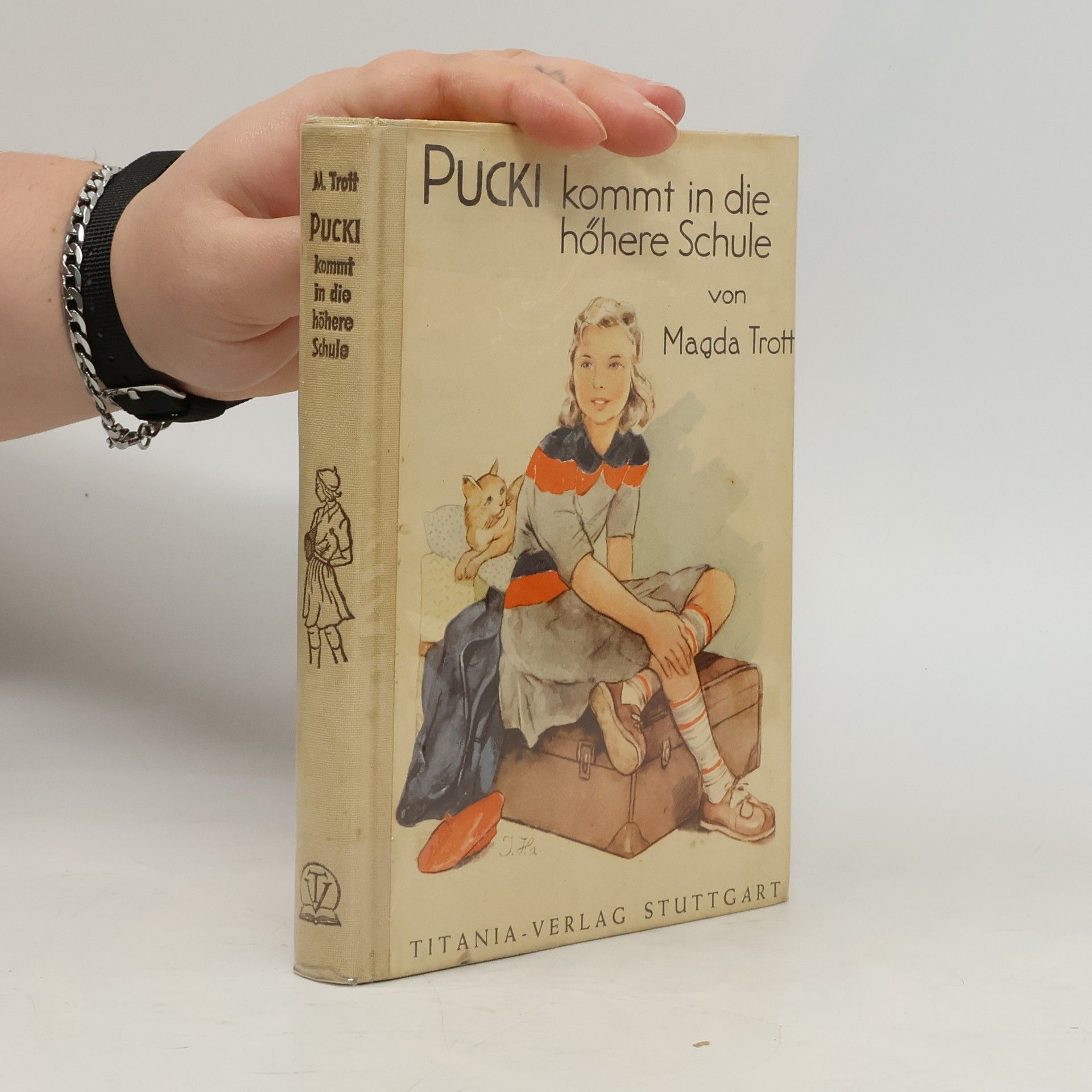 Magda Trott Pucki kommt in die höhere Schule