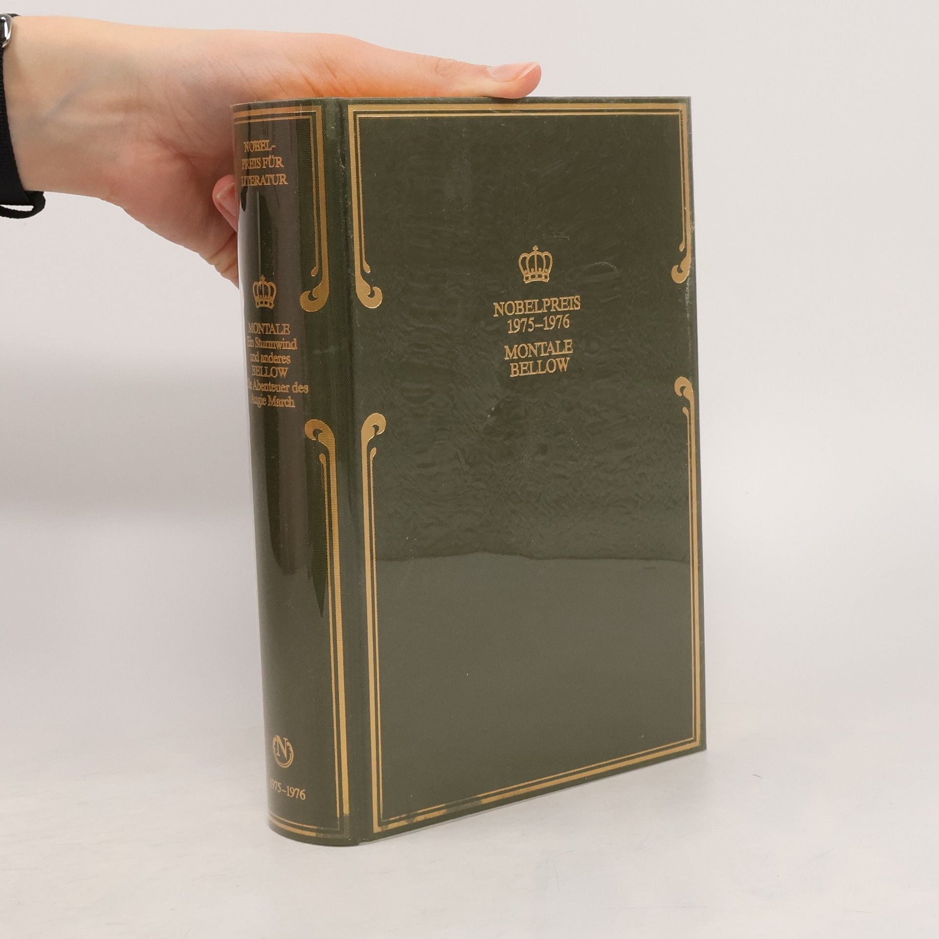 Eugenio Montale Nobelpreis für Literatur 1975-1976. Montale. Bellow