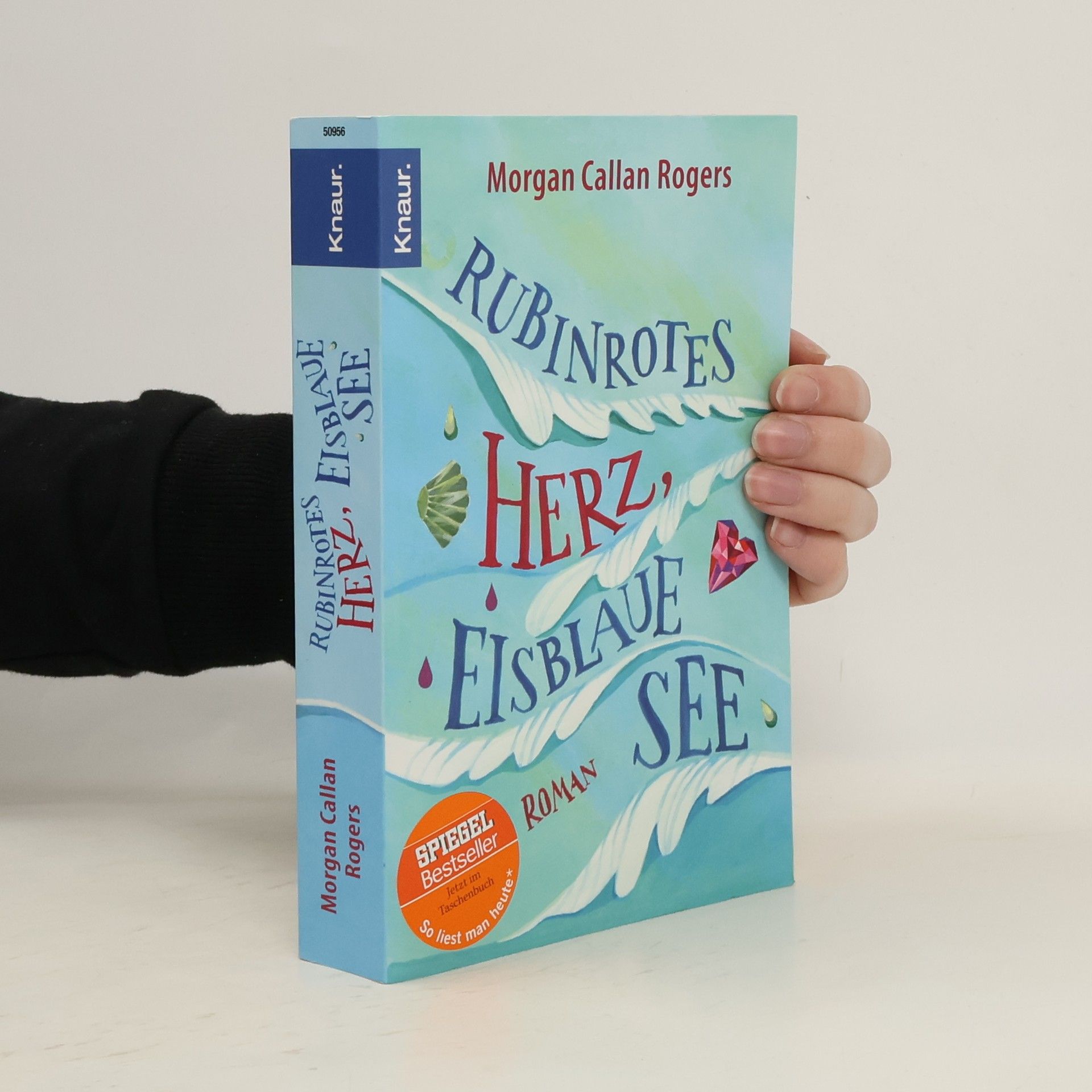 Rubinrotes Herz, eisblaue See