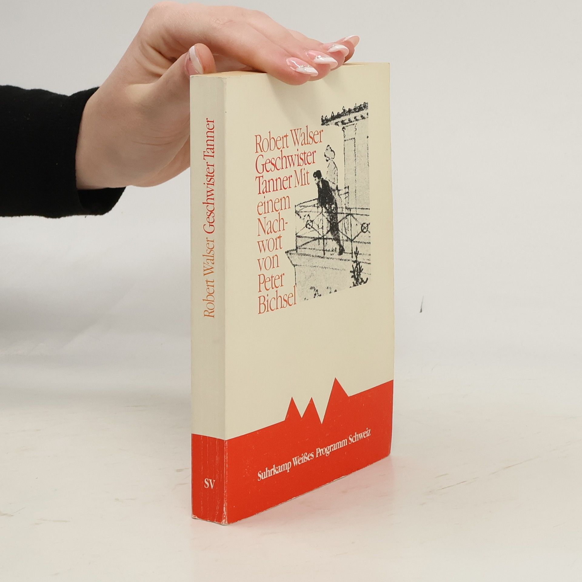 Robert Walser Weißes Programm Schweiz: Geschwister Tanner – Mit einem Nachwort von Peter Bichsel