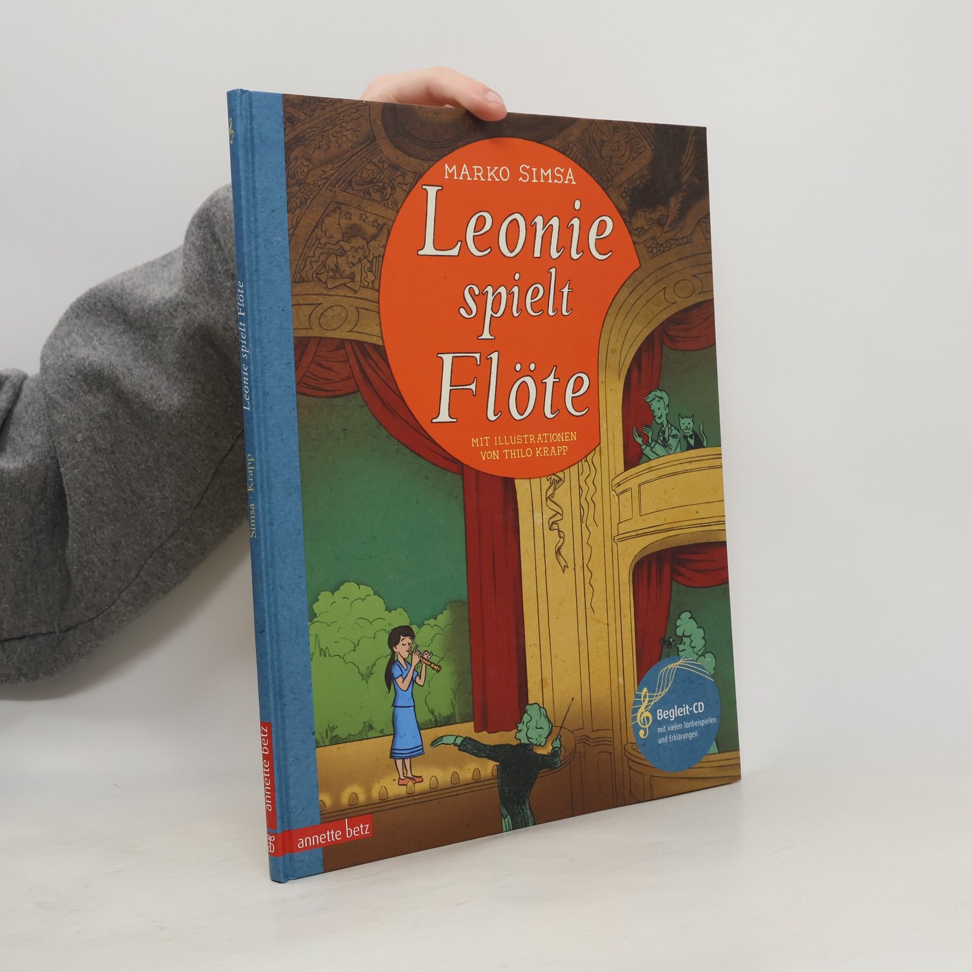 Marko Simsa Leonie spielt Flöte, m. Audio-CD