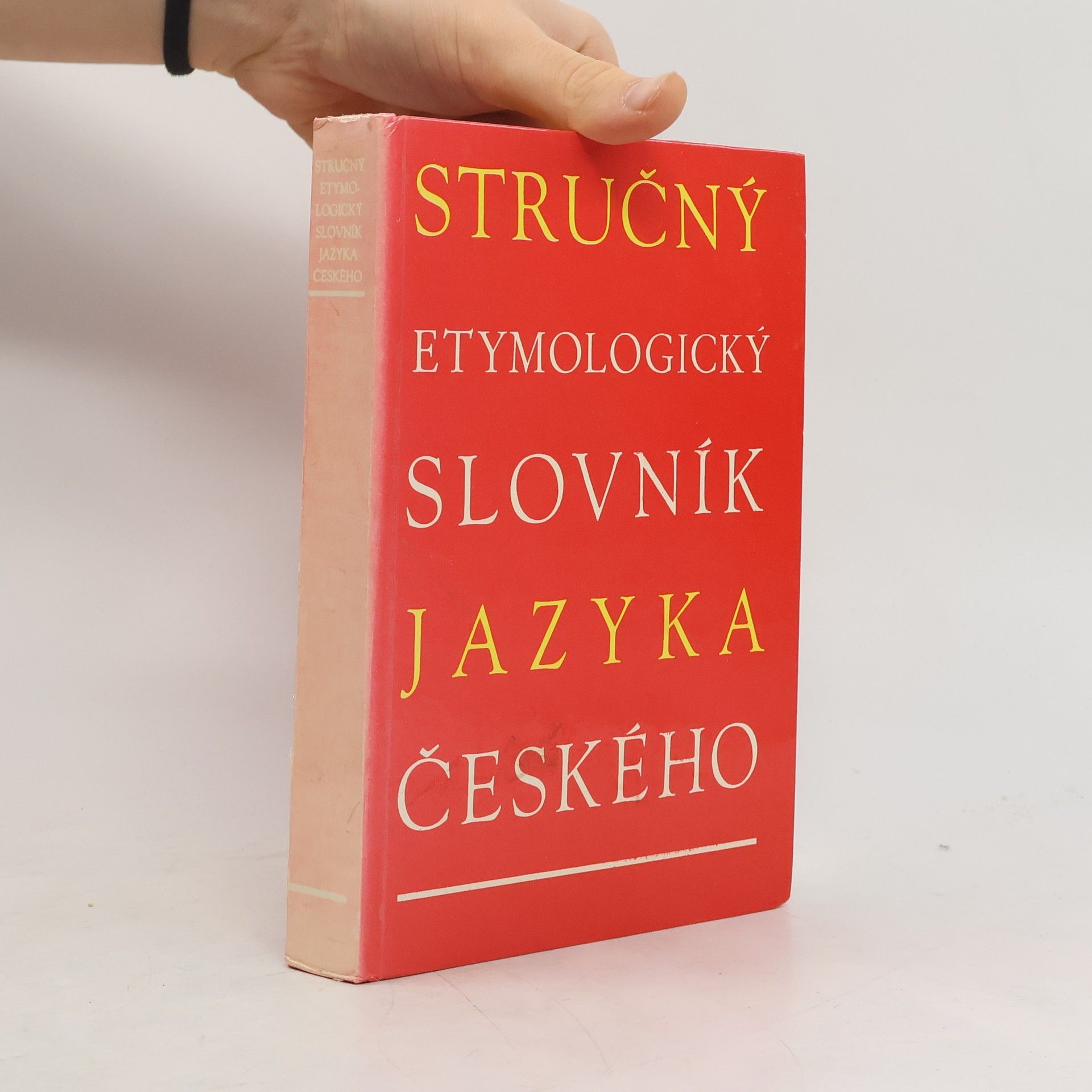 Josef Holub Stručný etymologický slovník jazyka českého