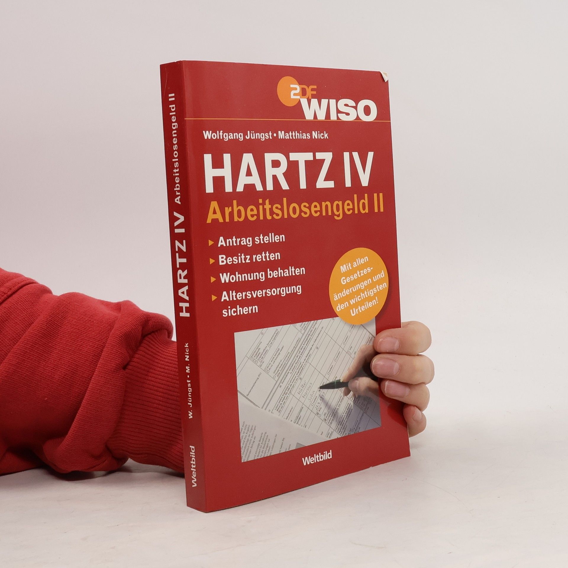 Wolfgang Jüngst Hartz IV. Arbeitslosengeld II