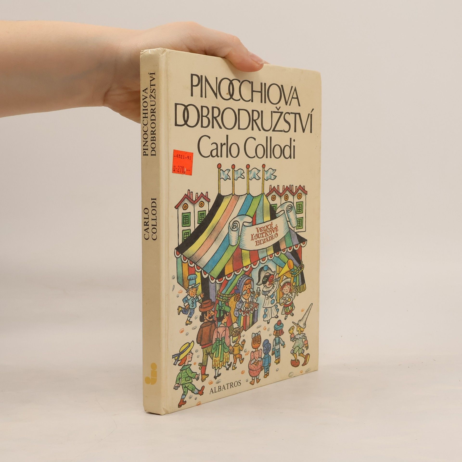 Carlo Collodi Pinocchiova dobrodružství