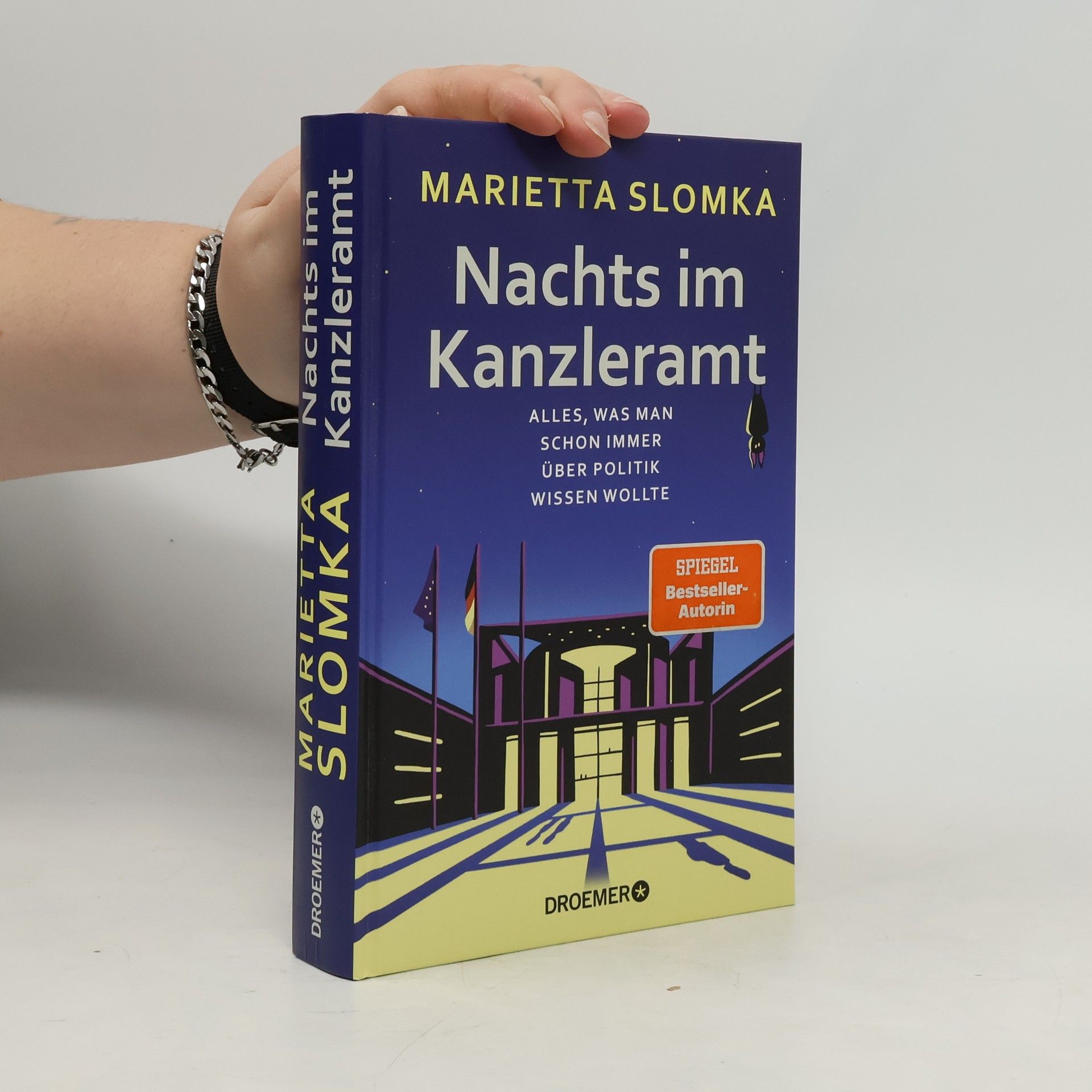 Marietta Slomka Nachts im Kanzleramt