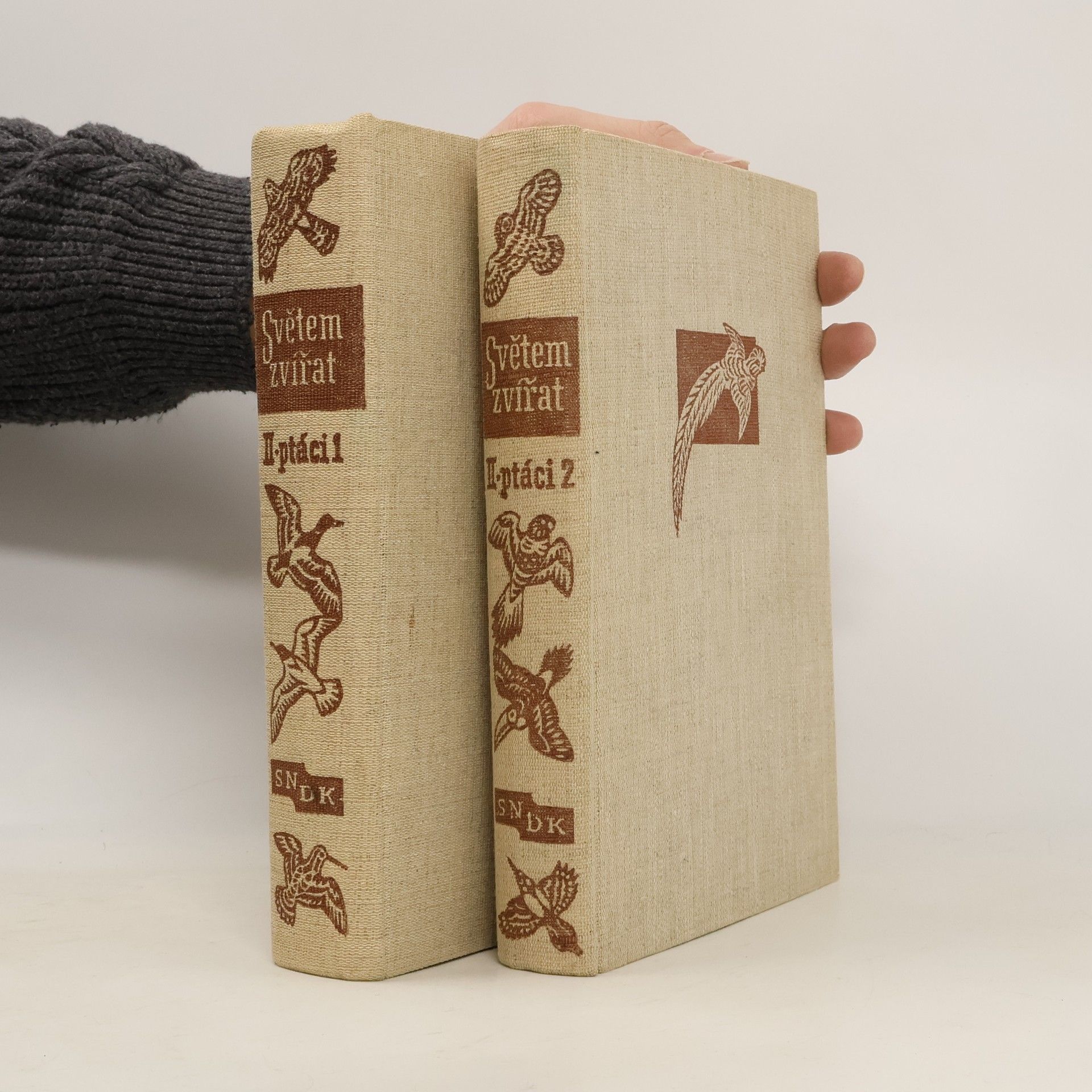 Jan Hanzák Světem zvířat. II. díl. Ptáci. 1.-2. část