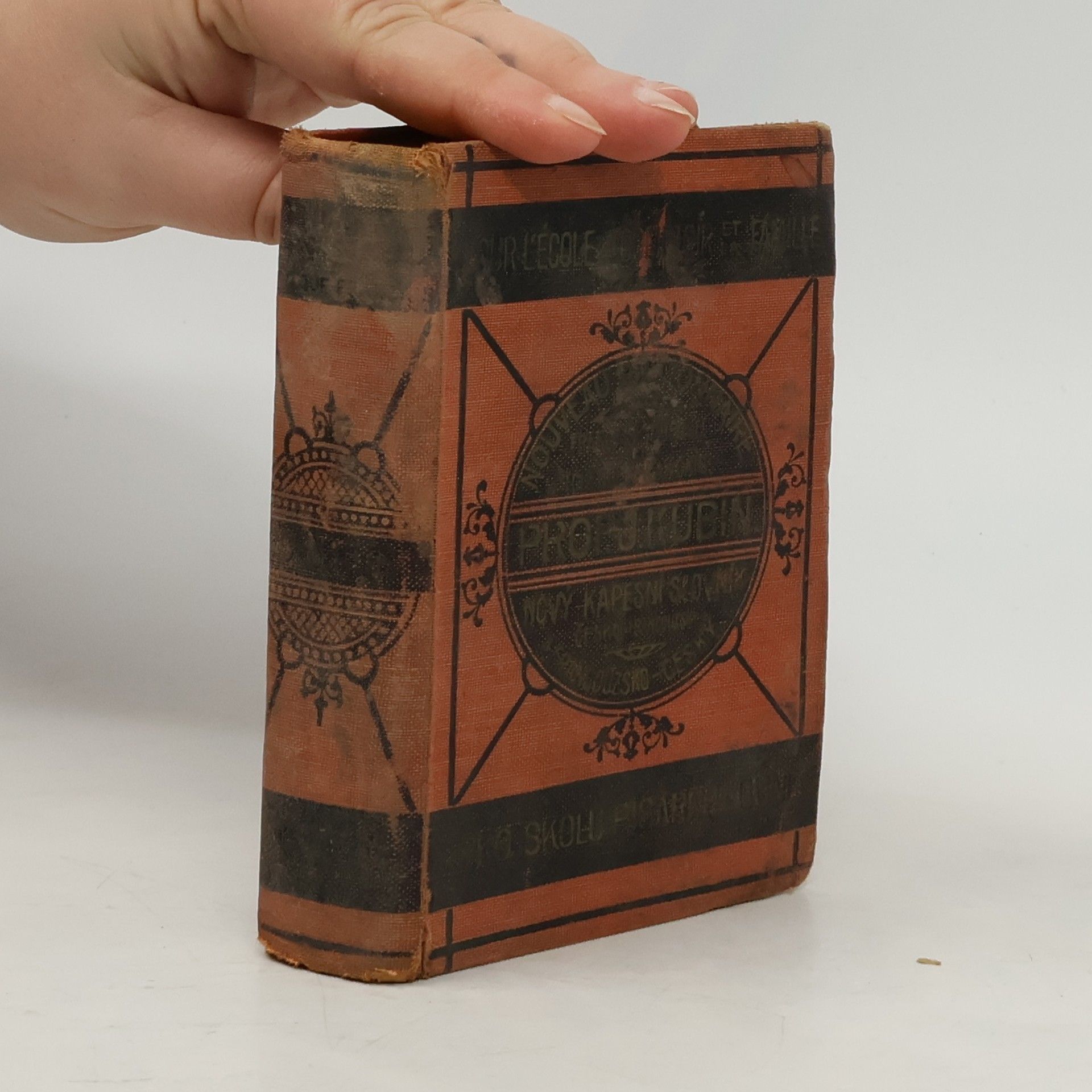 J. Štěpán Nový kapesní slovník česko-francouzský a francouzsko-český