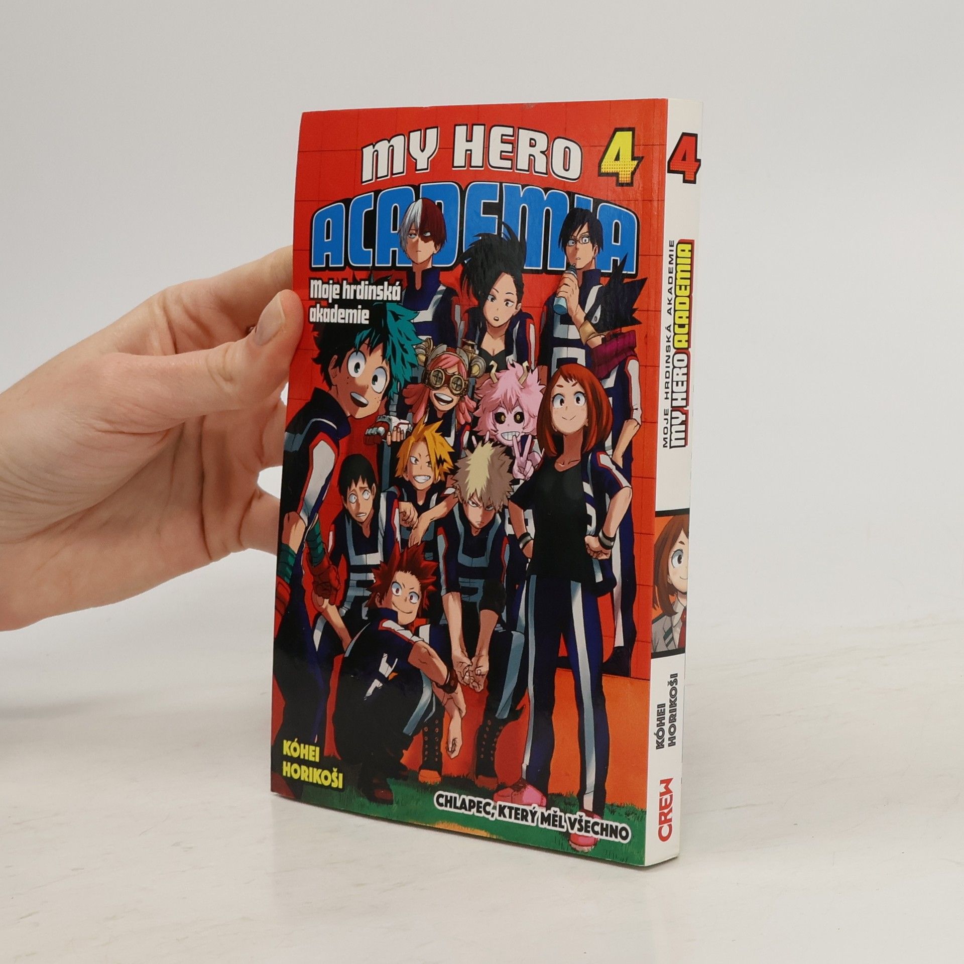 Kóhei Horikoši My Hero Academia 4. Chlapec, který měl všechno.