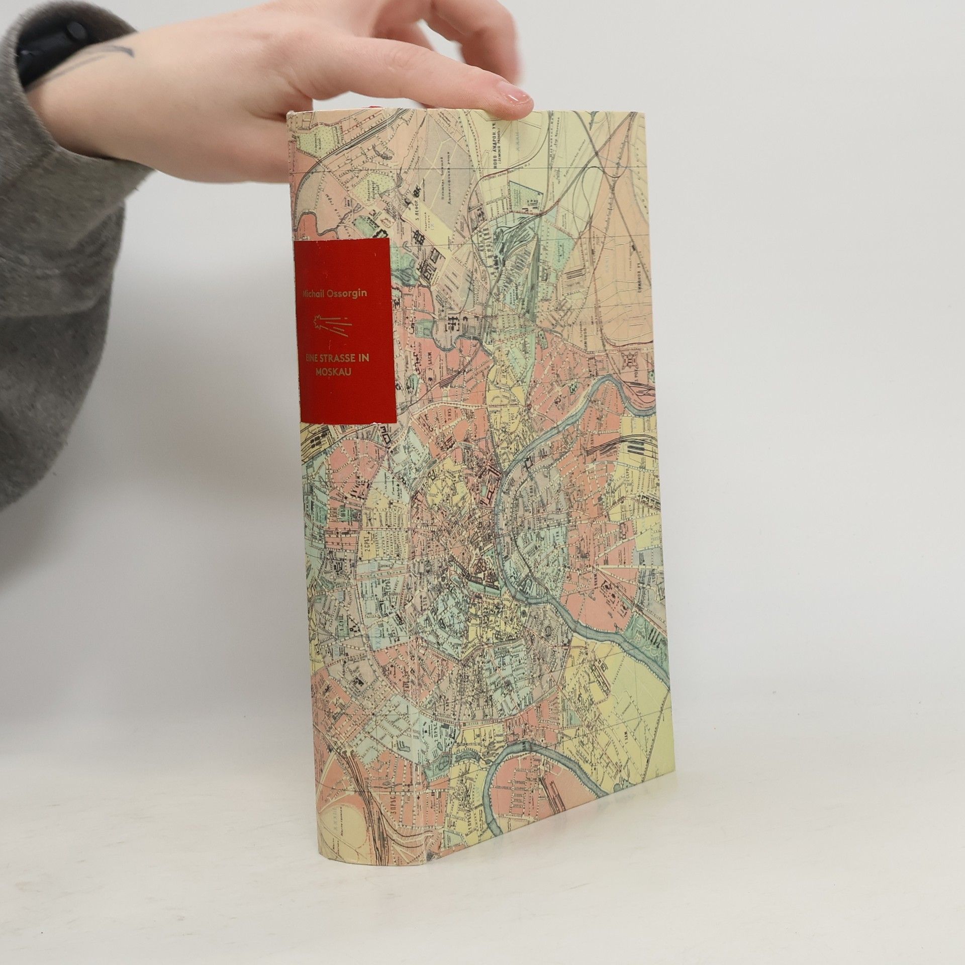 Eine Straße in Moskau