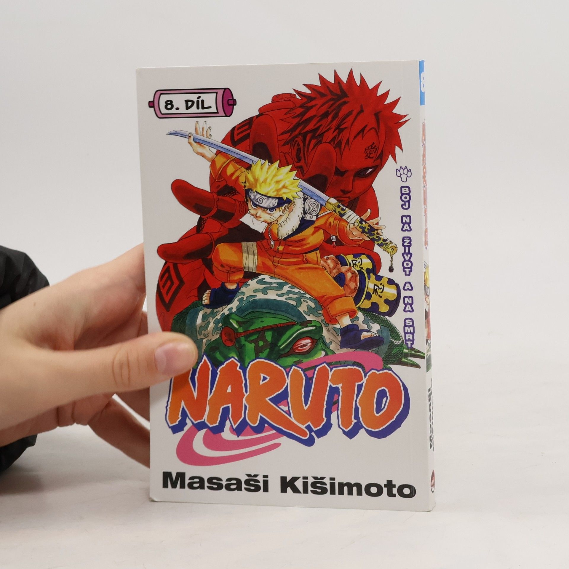 Masashi Kishimoto Naruto. 8. díl, Boj na život a na smrt