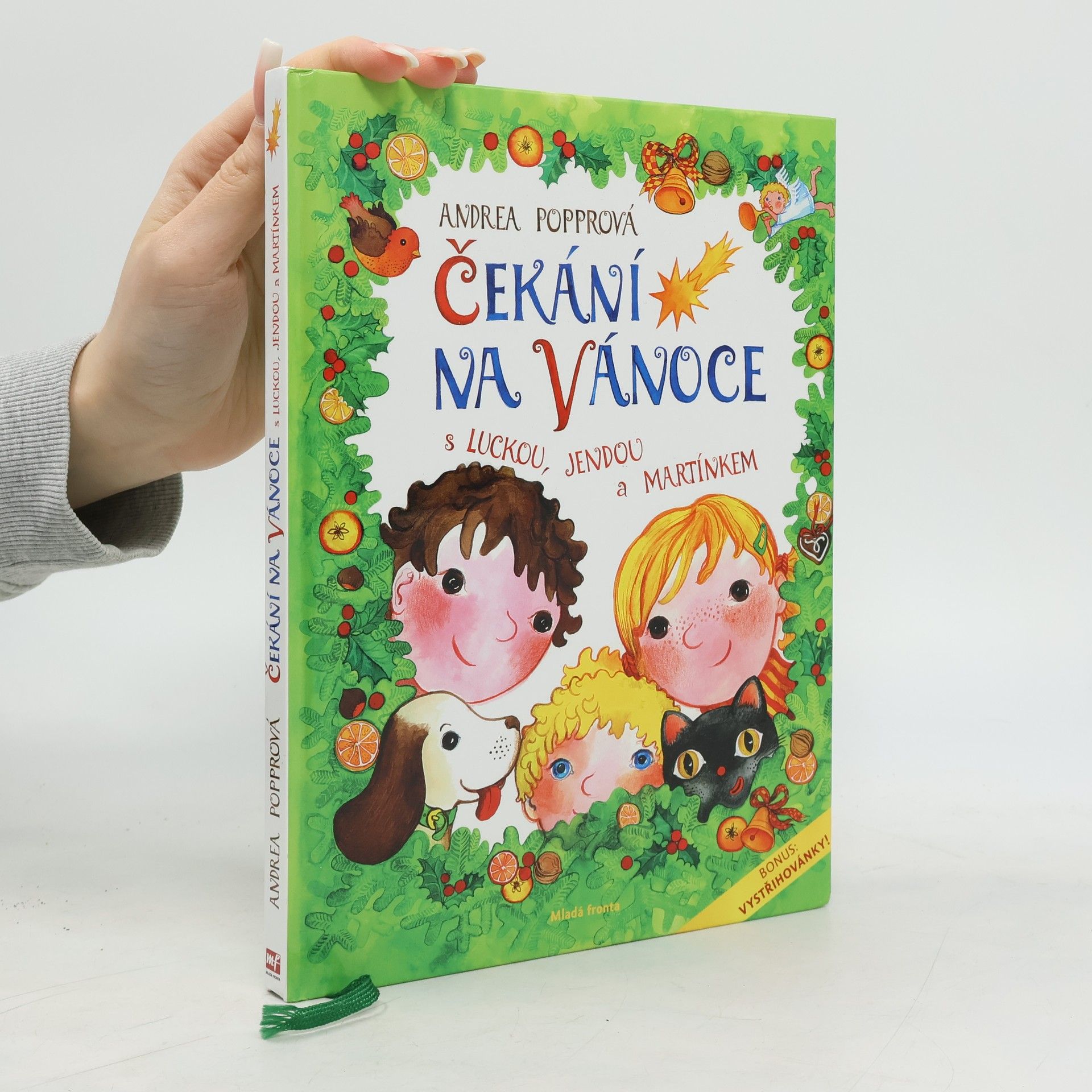 Andrea Popprová Čekání na Vánoce s Luckou, Jendou a Martínkem