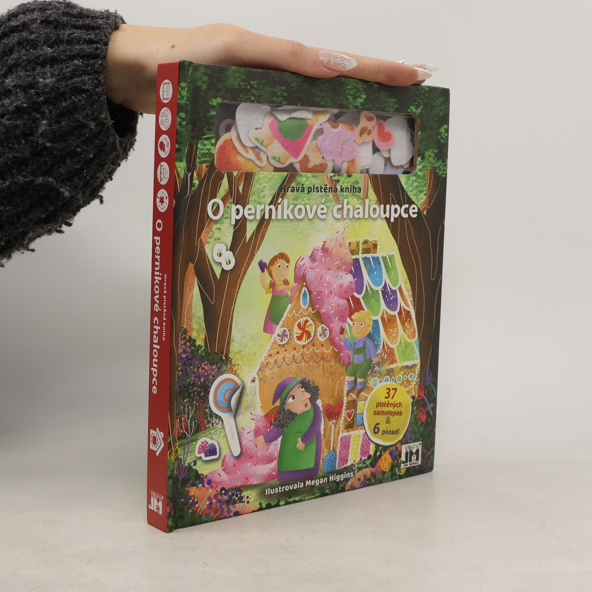 Autorenkollektiv O perníkové chaloupce. Hravá plstěná kniha