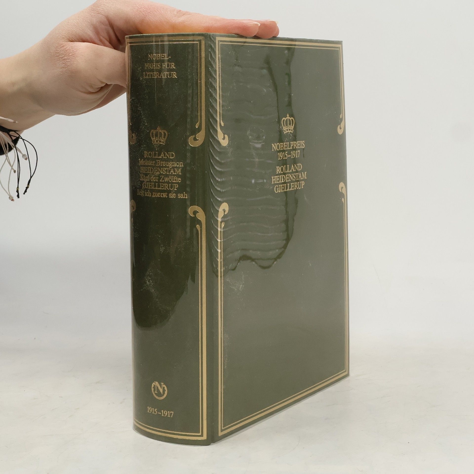 Autores varios Nobelpreis für Literatur 1915-1917. Rolland, Heidenstam, Gjellerup