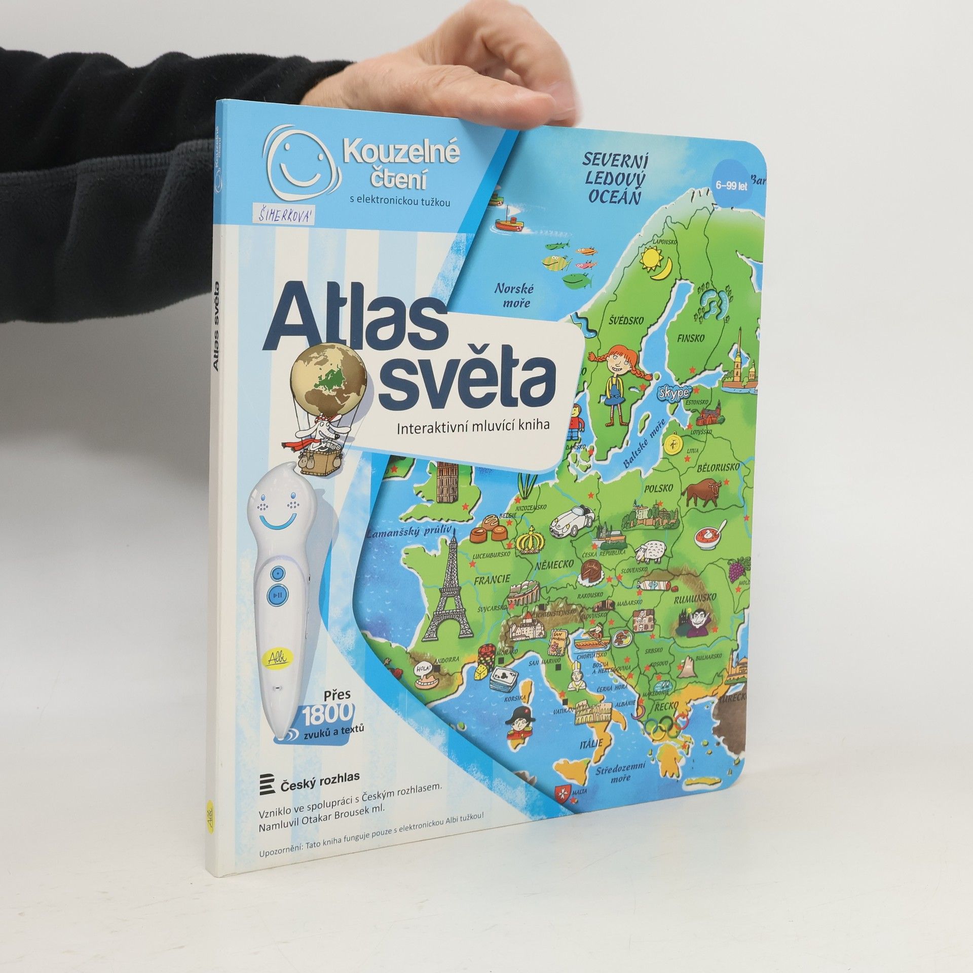 Tereza Kocová Atlas světa. Interaktivní mluvící kniha