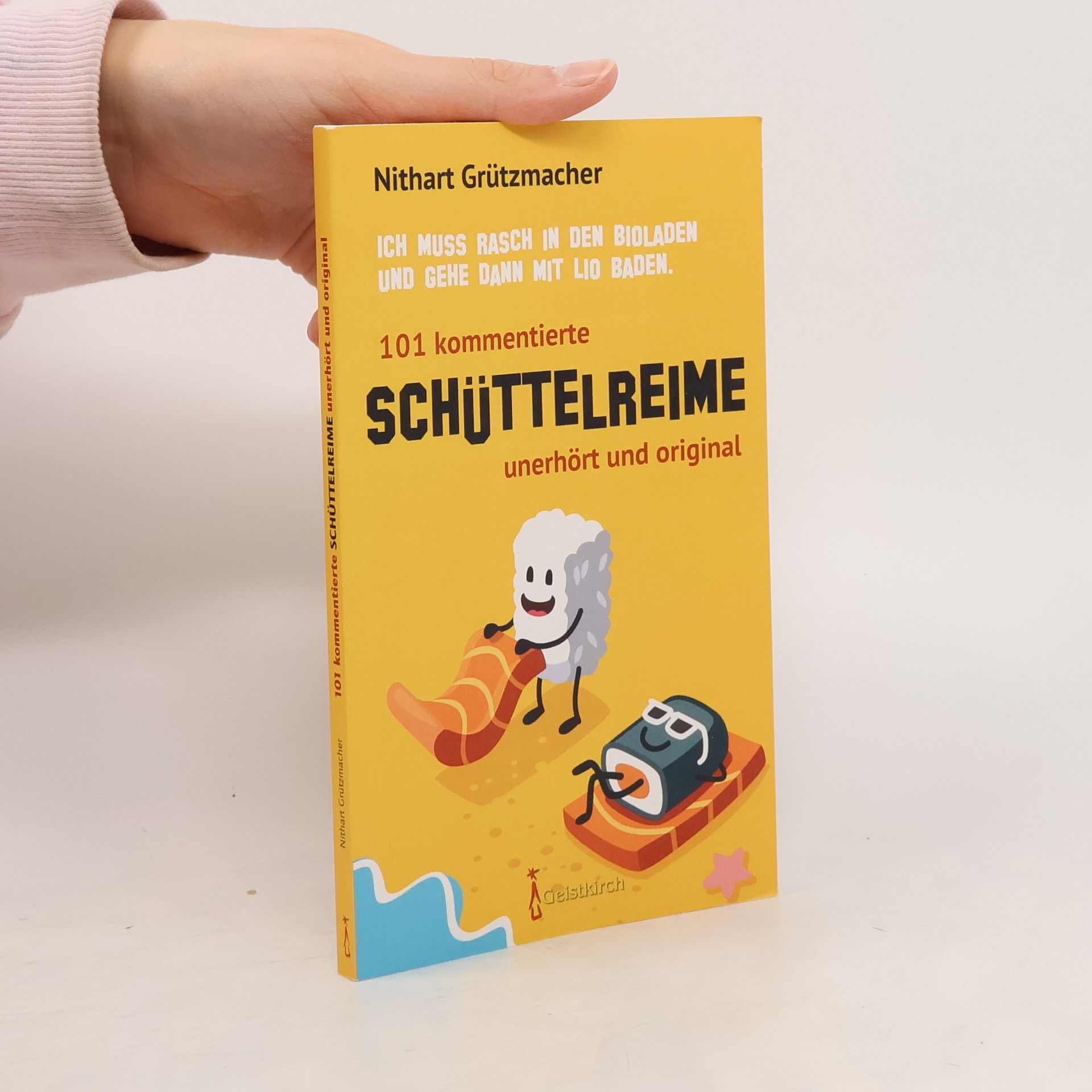 Ich muss rasch in den Bioladen und gehe dann mit Lio baden