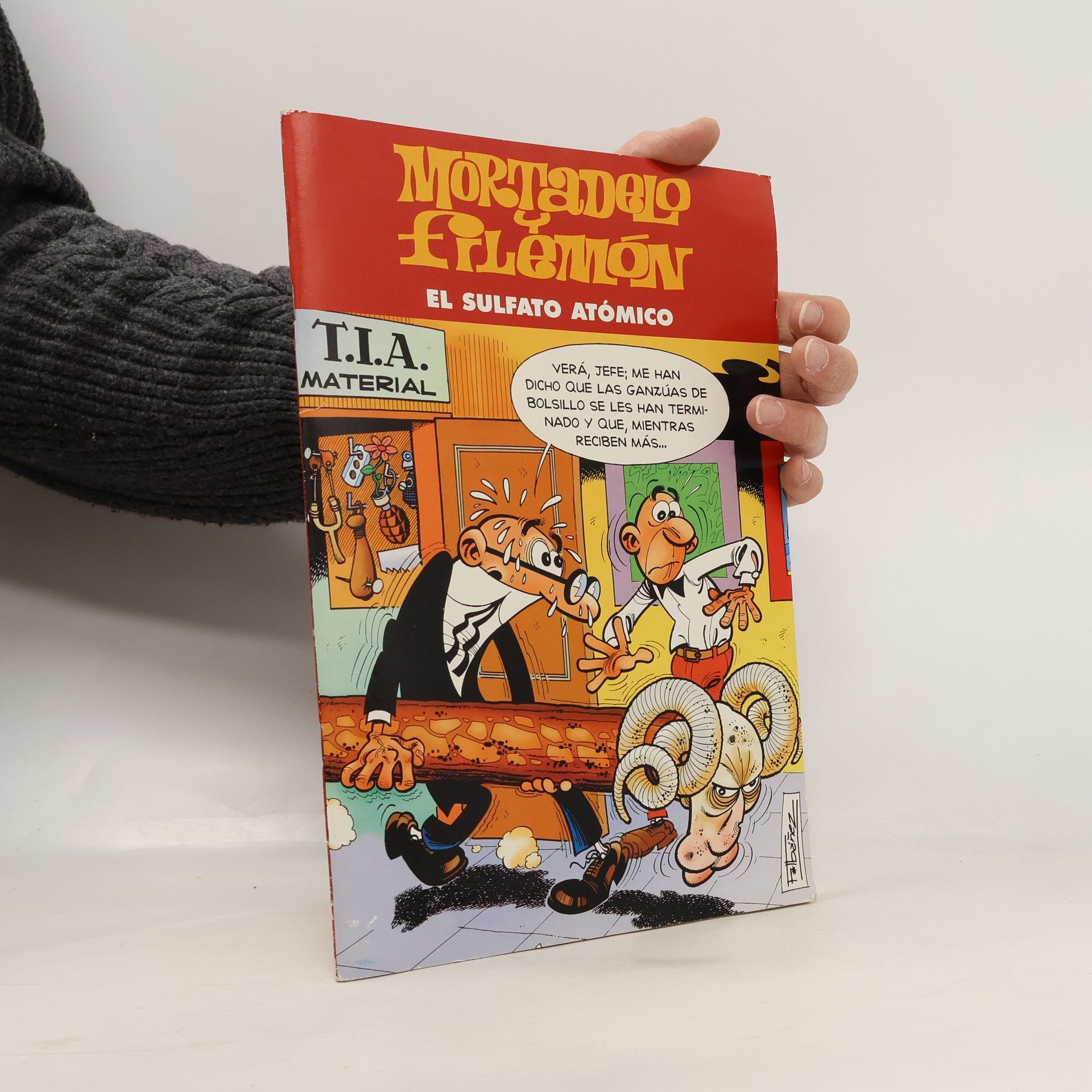 Francisco Ibáñez Mortadelo y Filemón. El sulfato atómico