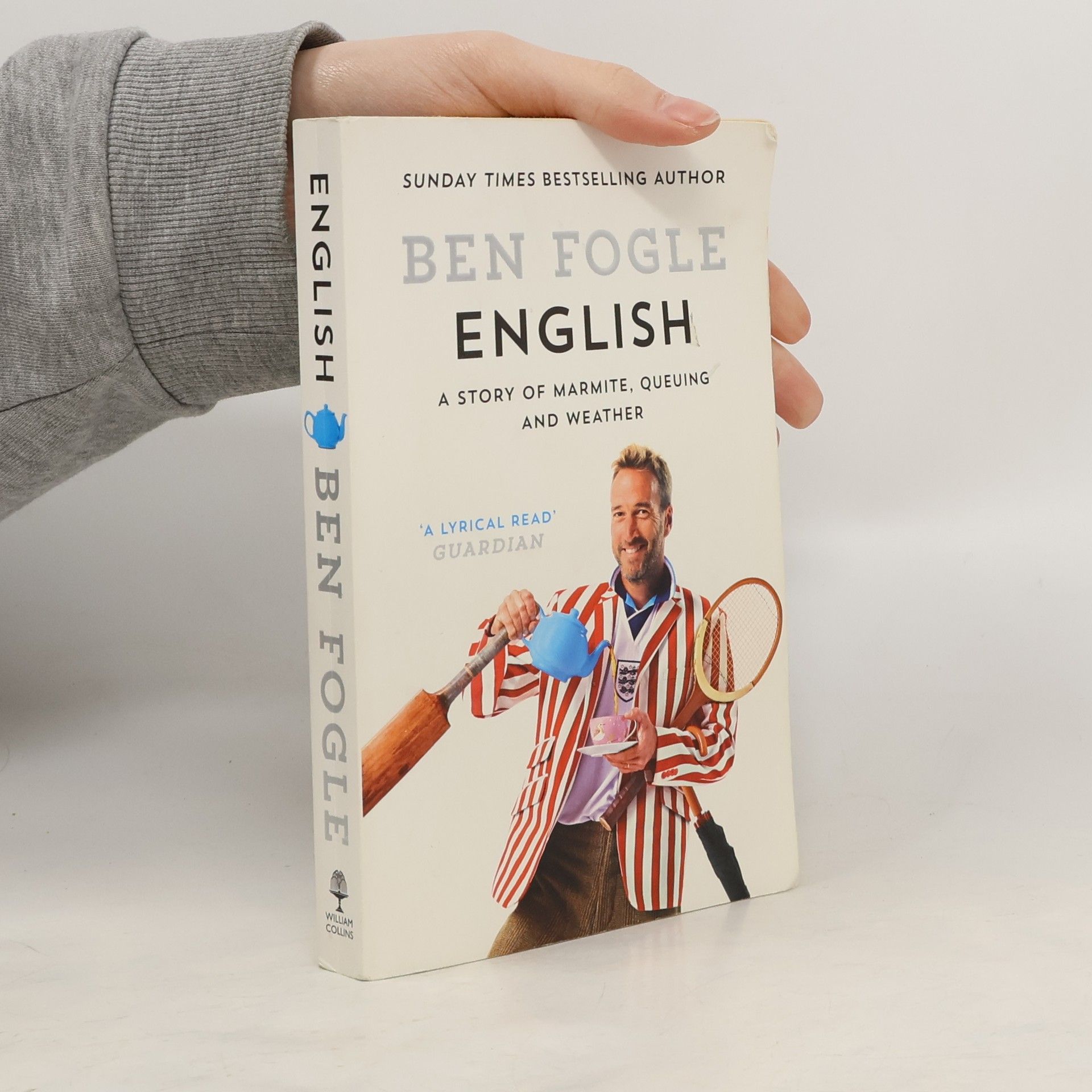 Ben Fogle English. A story of Marmite, Queuing and Weather