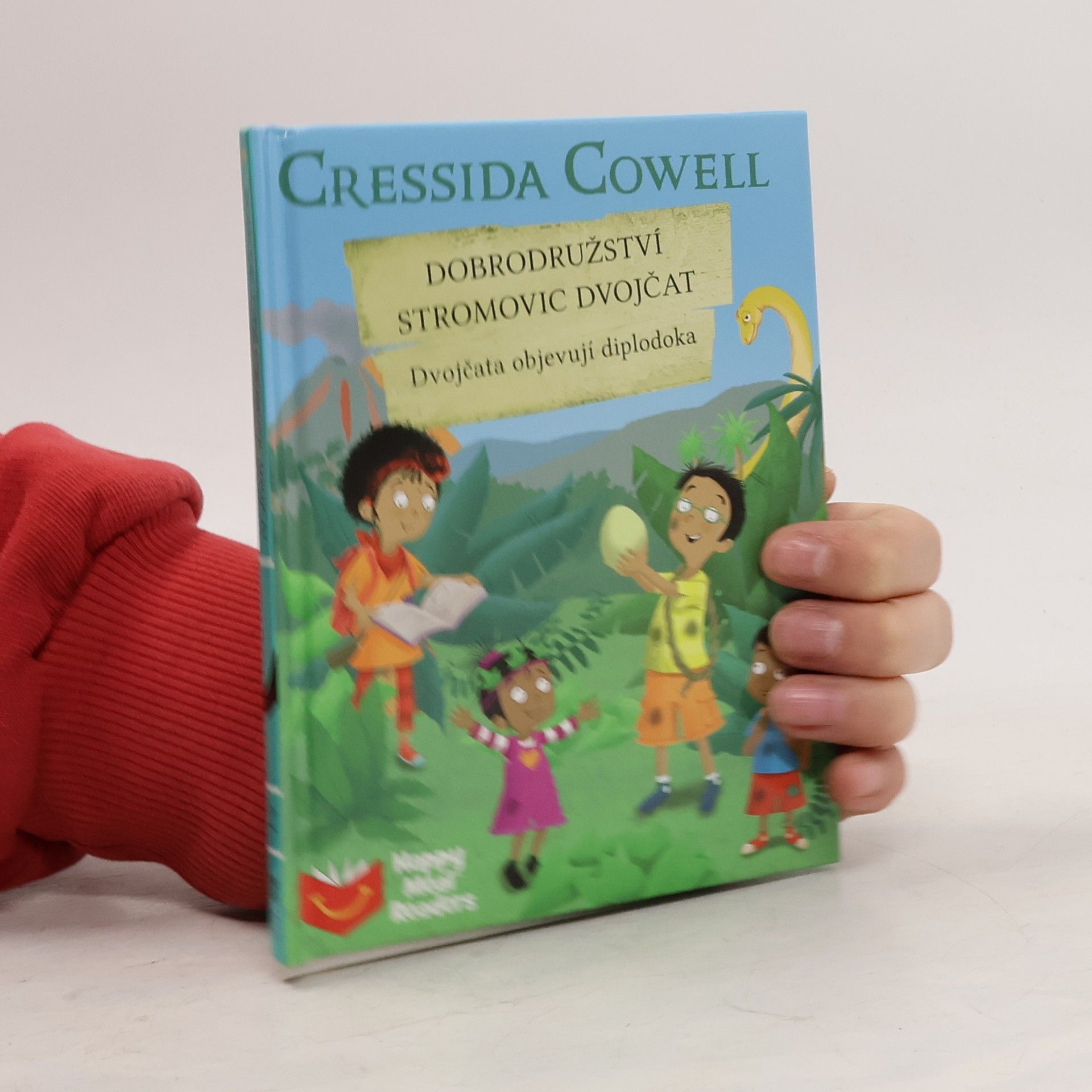 Cressida Cowell Dobrodružství Stromovic dvojčat. Dvojčata objevují diplodoka