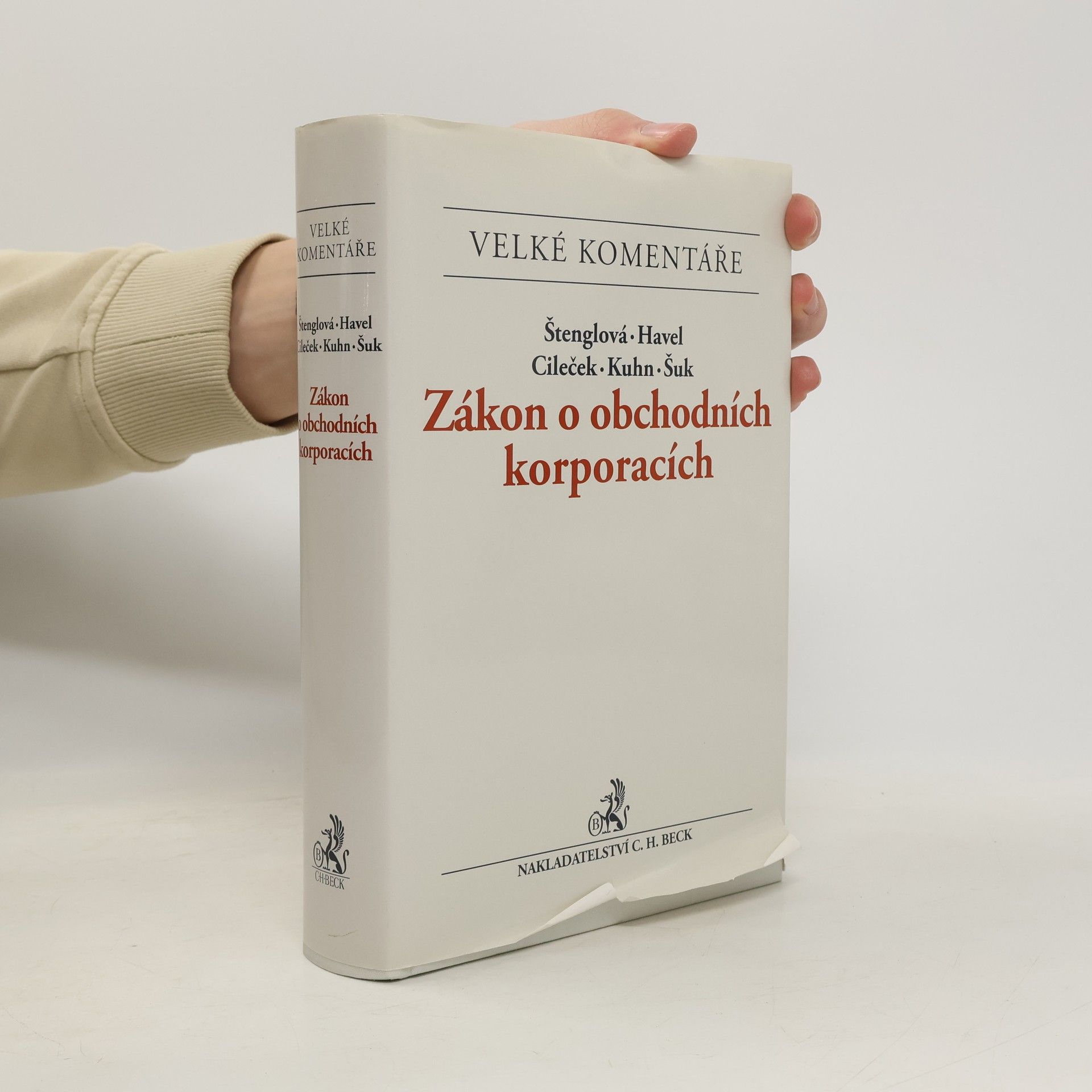 Collectif d'auteurs Zákon o obchodních korporacích
