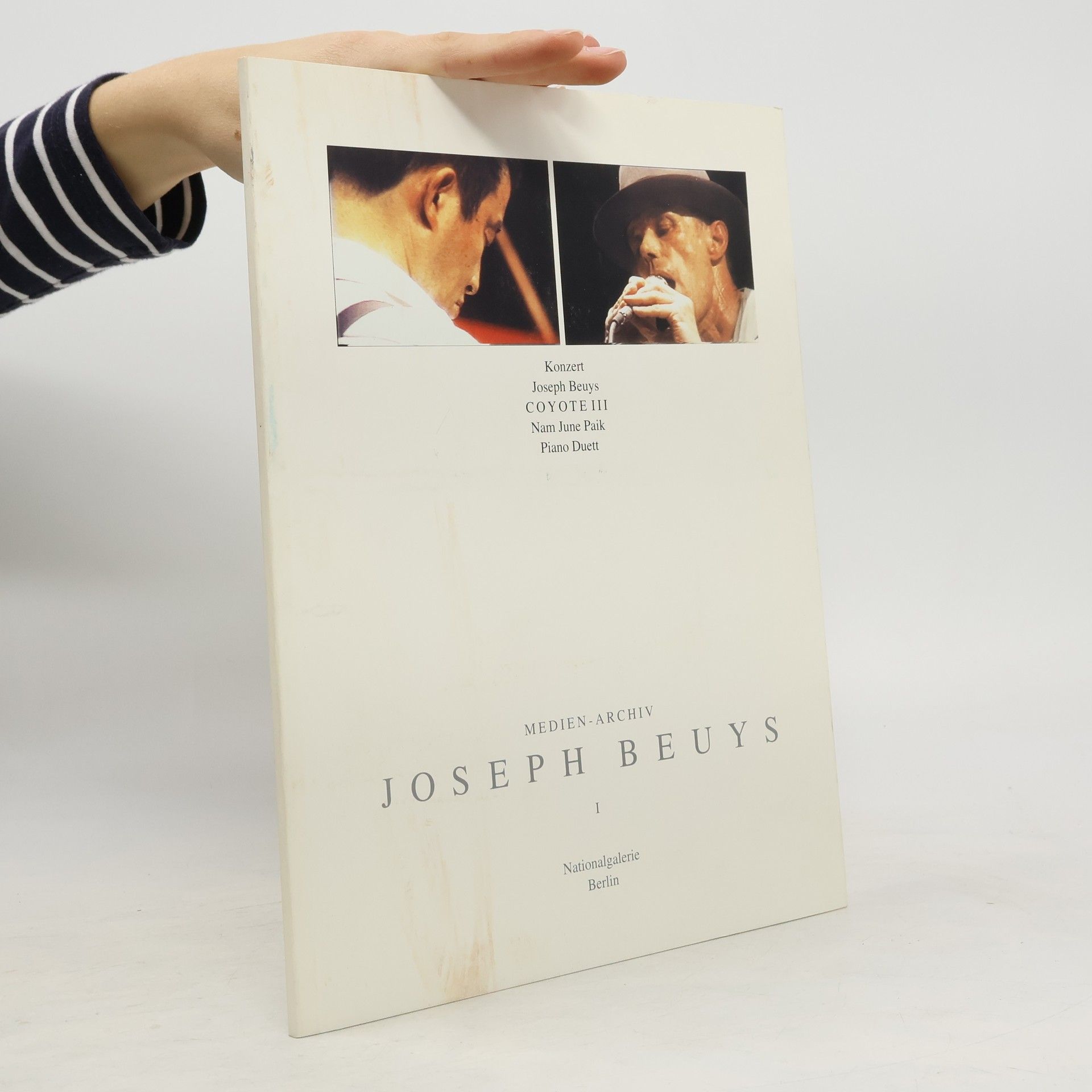 Eva Beuys Konzert Joseph Beuys, Coyote III, Nam June Paik, Piano-Duett