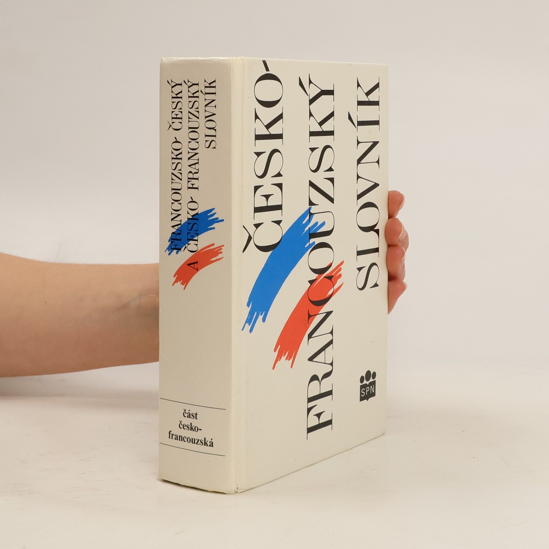 Česko-francouzský slovník. Část česko-francouzská