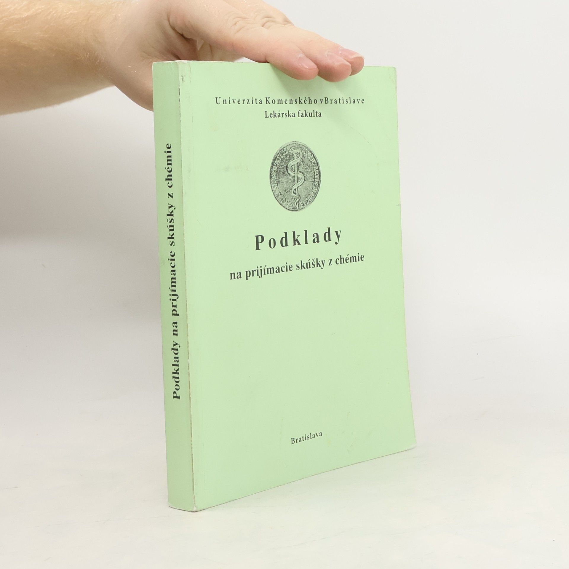 Peter Labaš Podklady na prijímacie skúšky z chémie (UK v Bratislave, Lekárska fakulta)