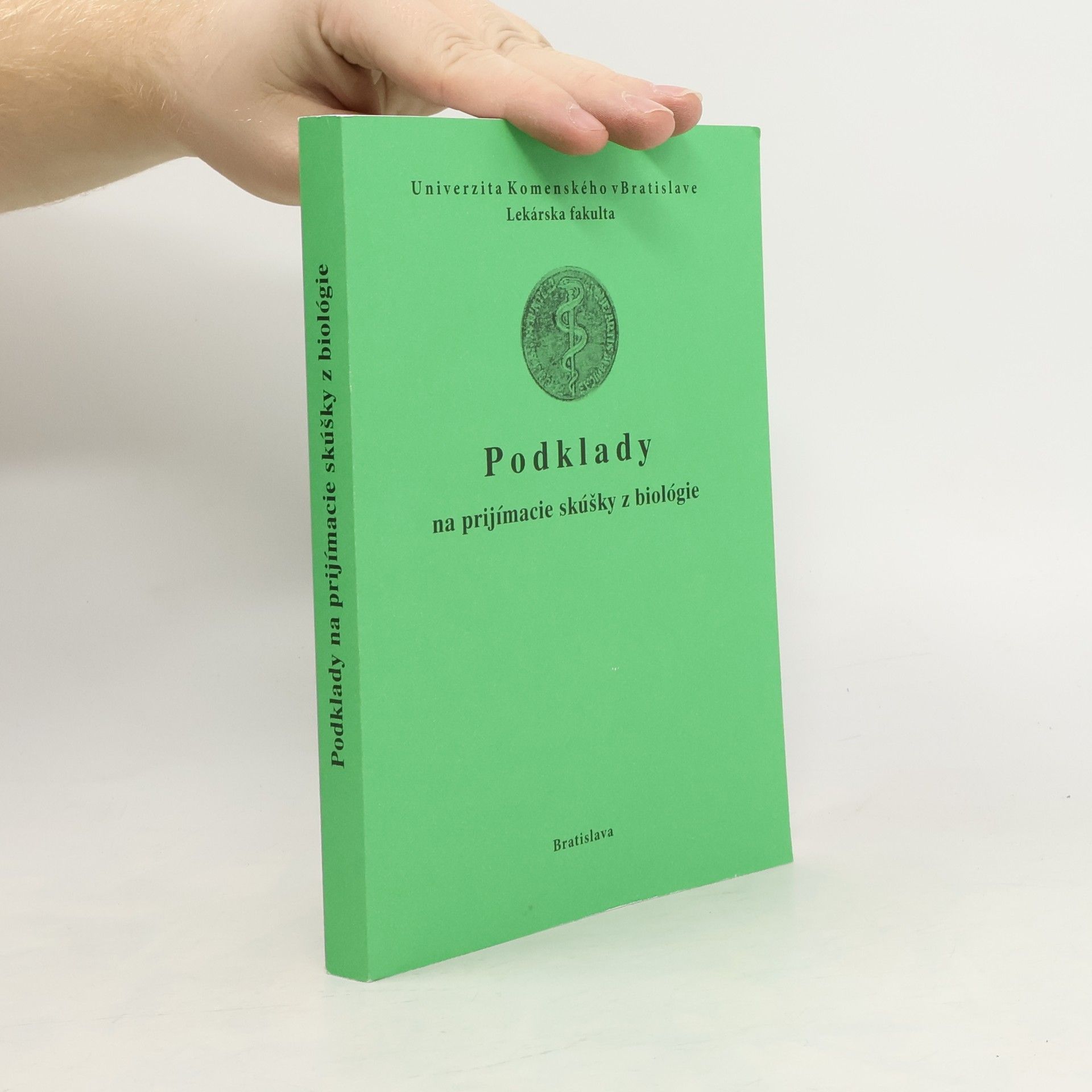 Peter Labaš Podklady na prijímacie skúšky z biológie (UK v Bratislave, Lékarska fakulta)