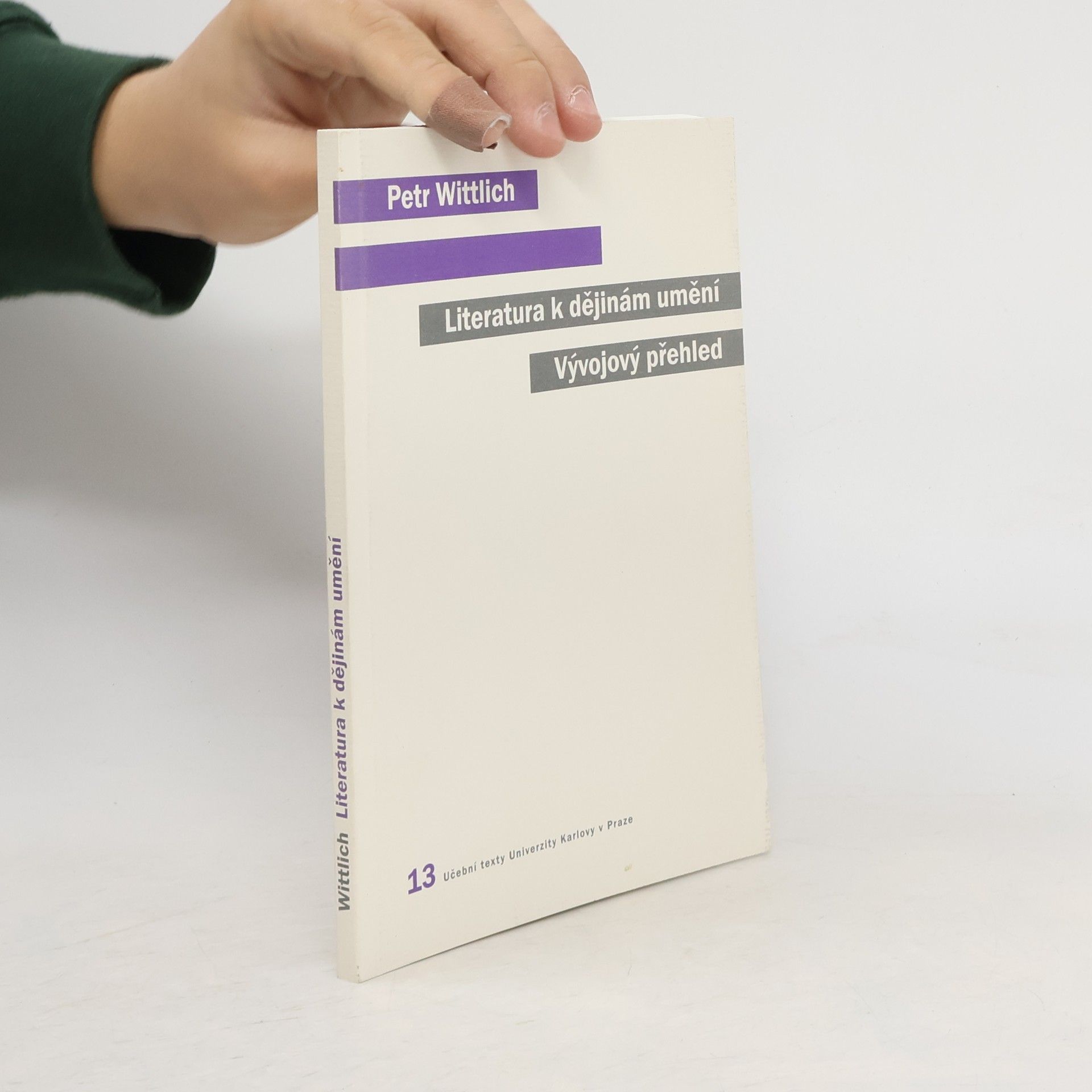 Petr Wittlich Literatura k dějinám umění - vývojový přehled