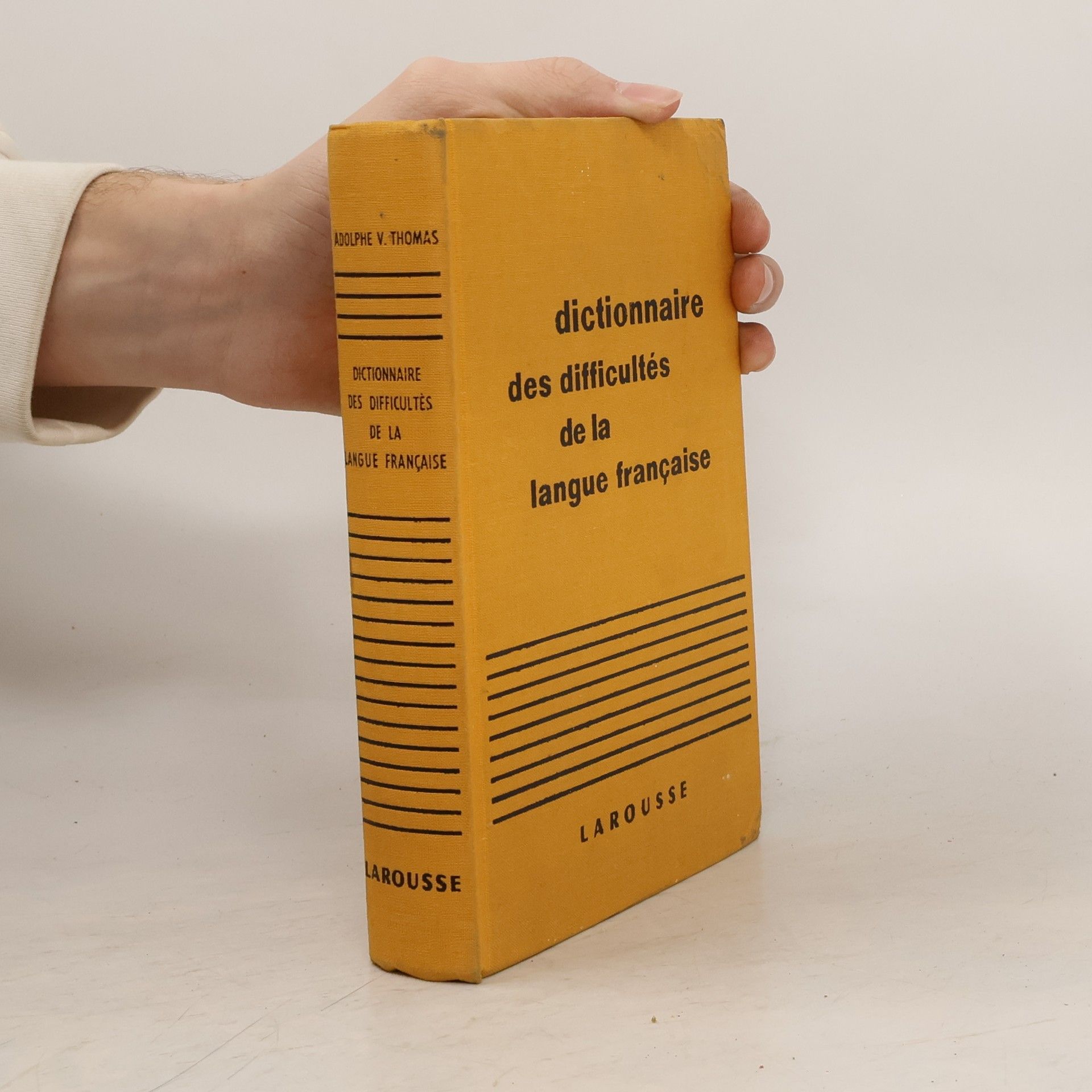 Adolphe V. Thomas Dictionnaire des difficultés de la langue française