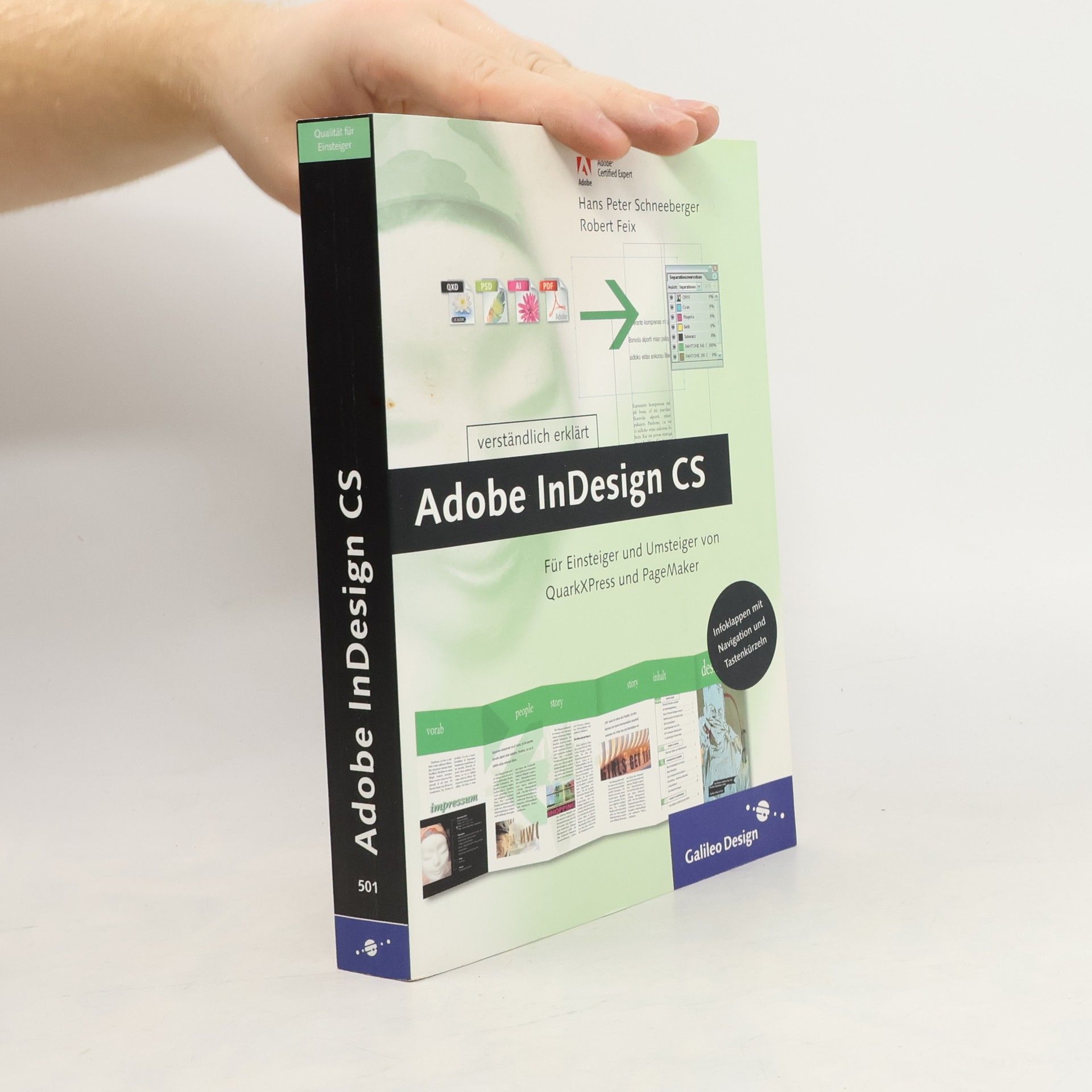 Hans Peter Schneeberger Adobe InDesign CS verständlich erklärt