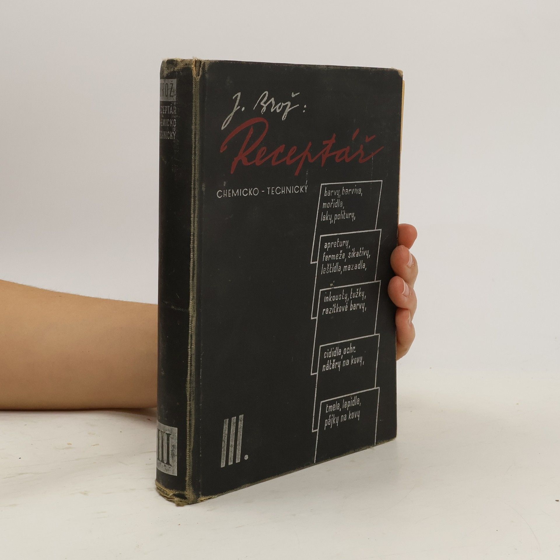 Receptář chemicko-technický III.
