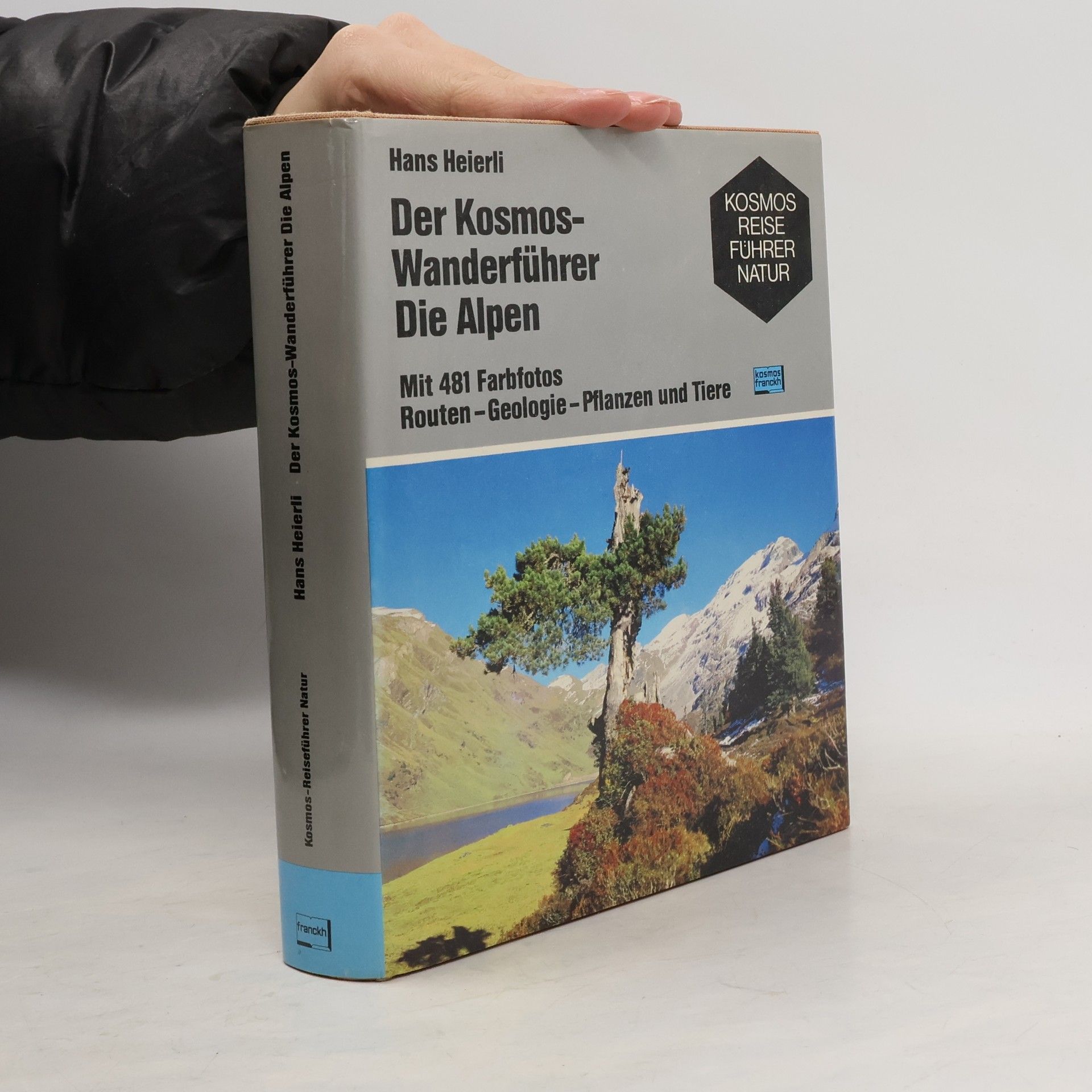 Hans Heierli Der Kosmos-Wanderführer, die Alpen