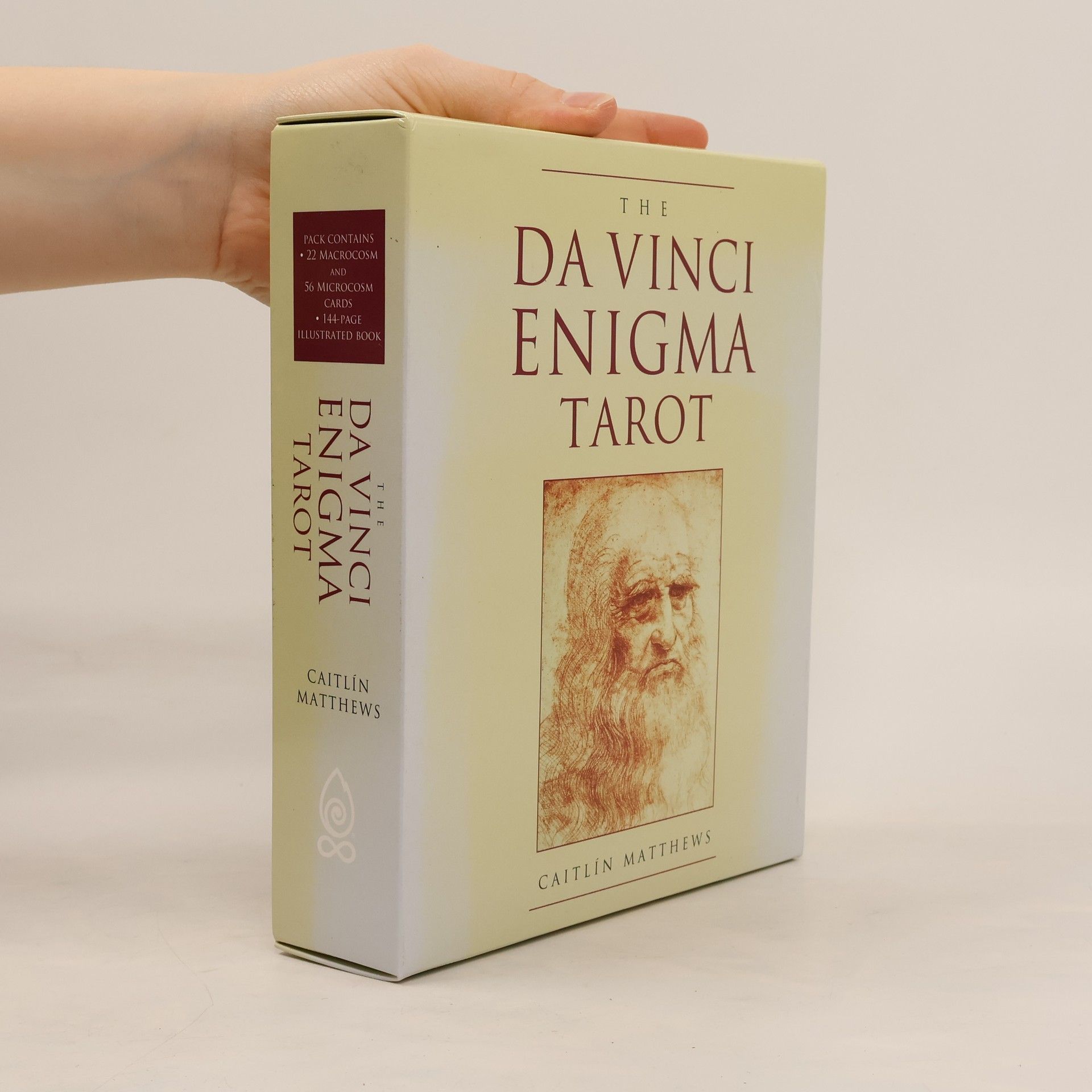 Caitlin Matthews Da Vinci Enigma Tarot: Pack contains: 22 Macrocosm and 56 Microcosm cards, 144-page illustrated book