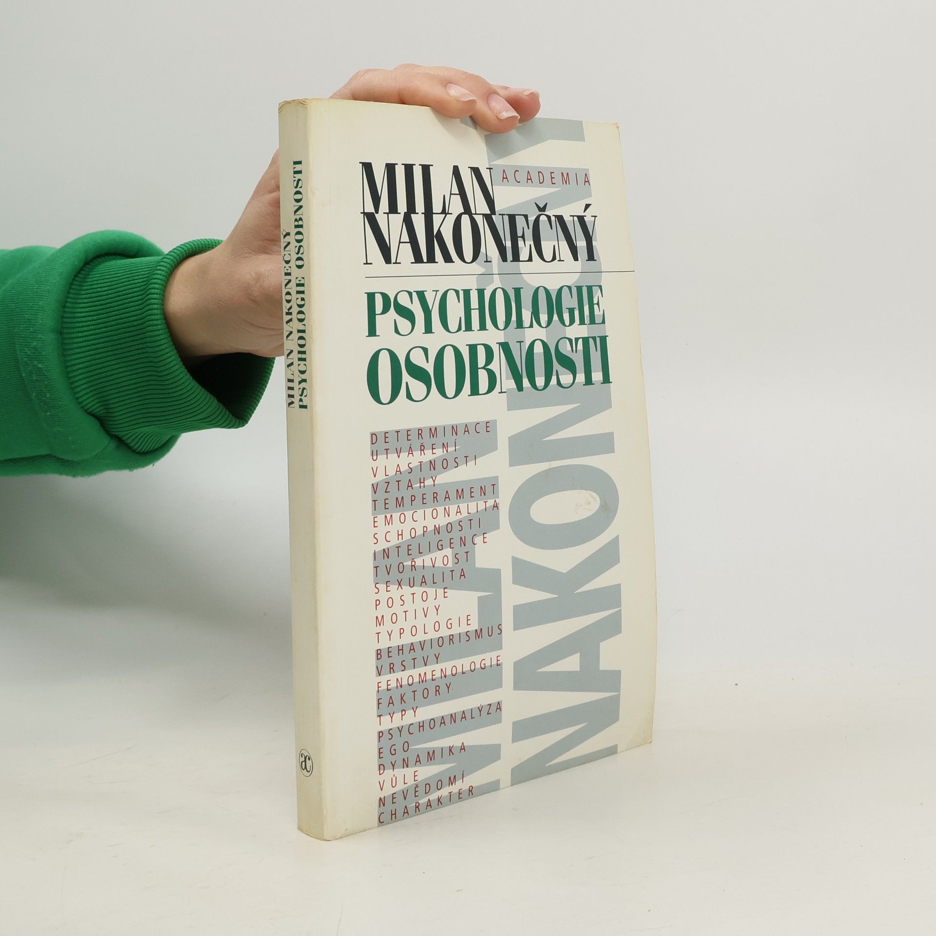 Milan Nakonečný Psychologie osobnosti