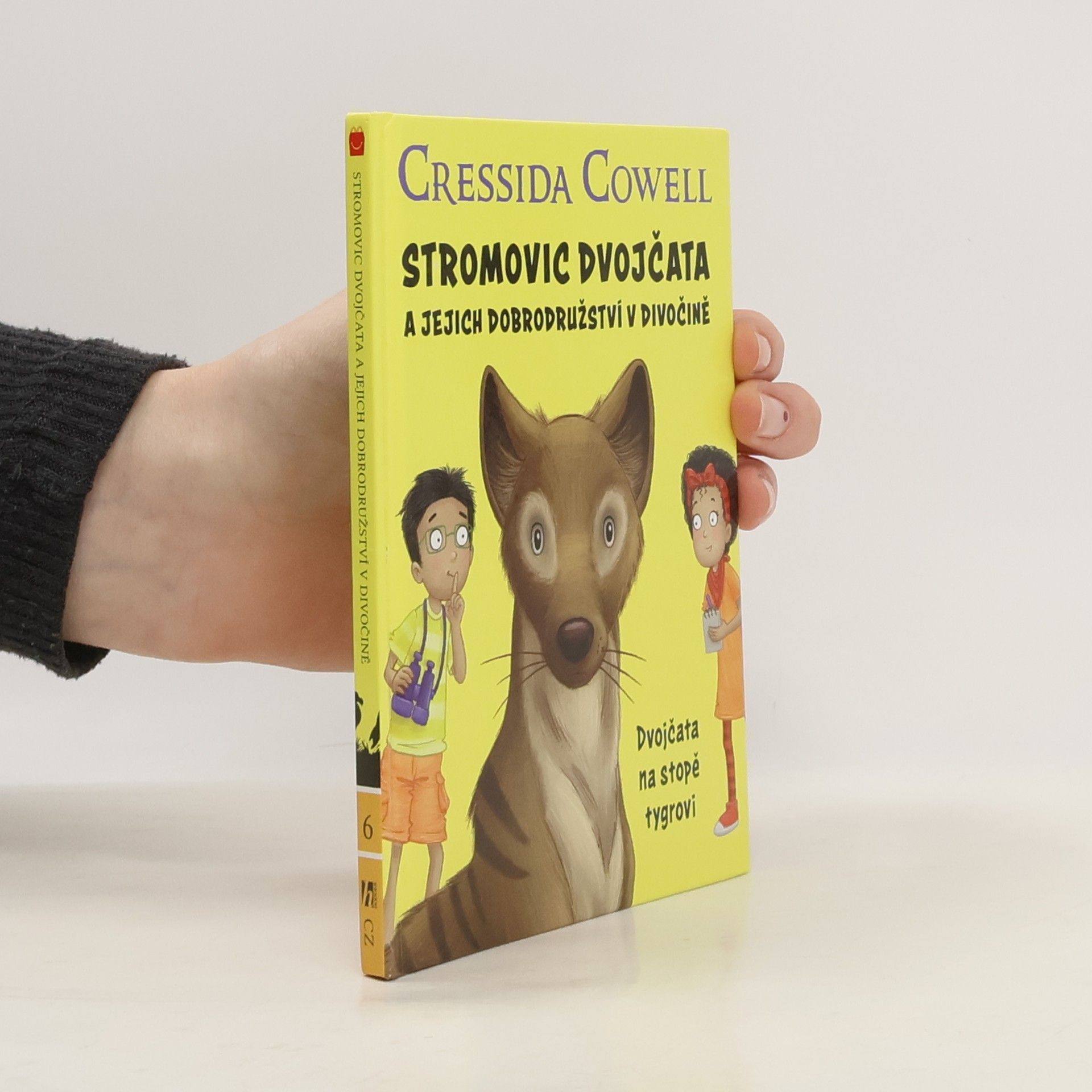 Cressida Cowell Stromovic dvojčata a jejich dobrodružství v divočině. Dvojčata na stopě tygrovi