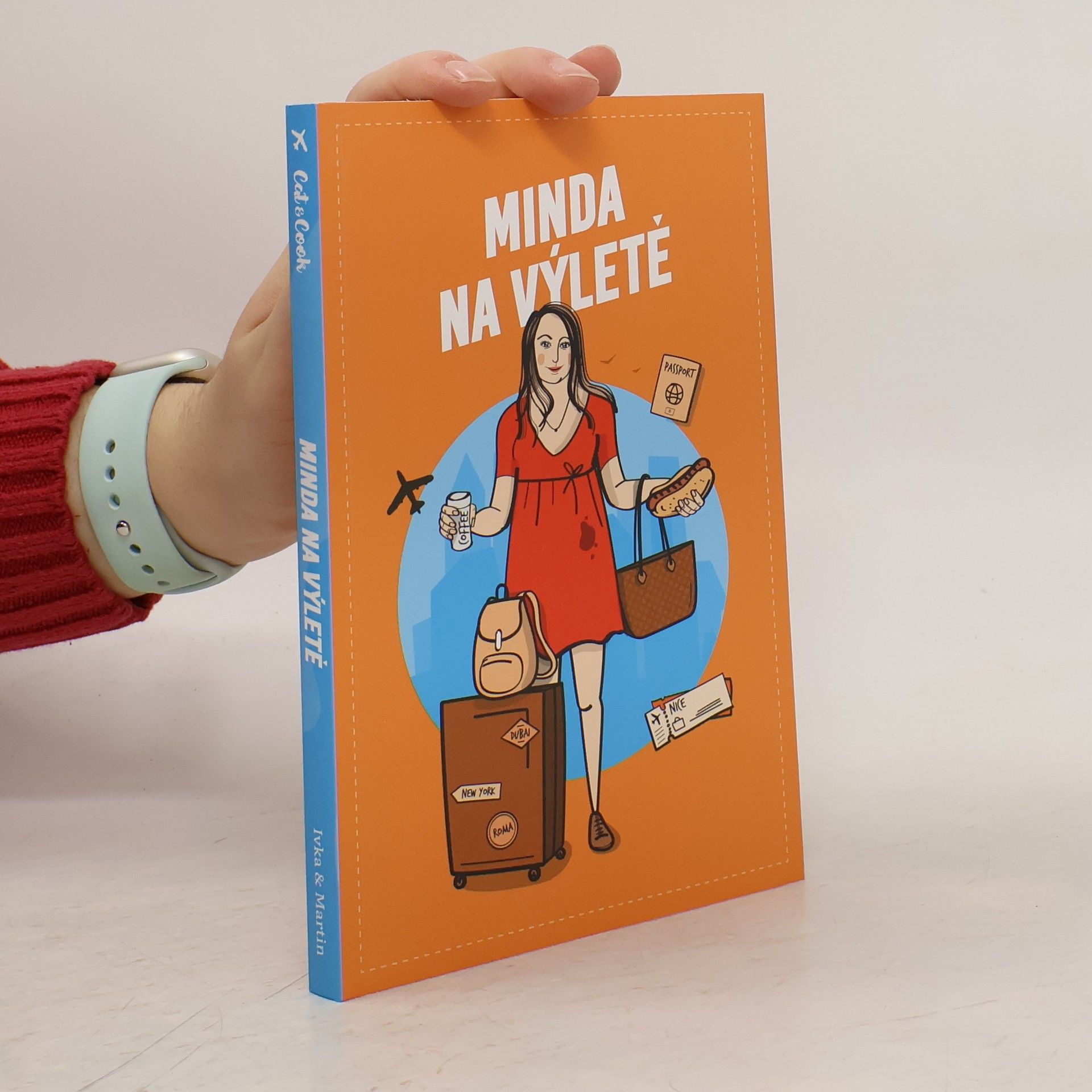 Ivka Jindřichová Minda na výletě