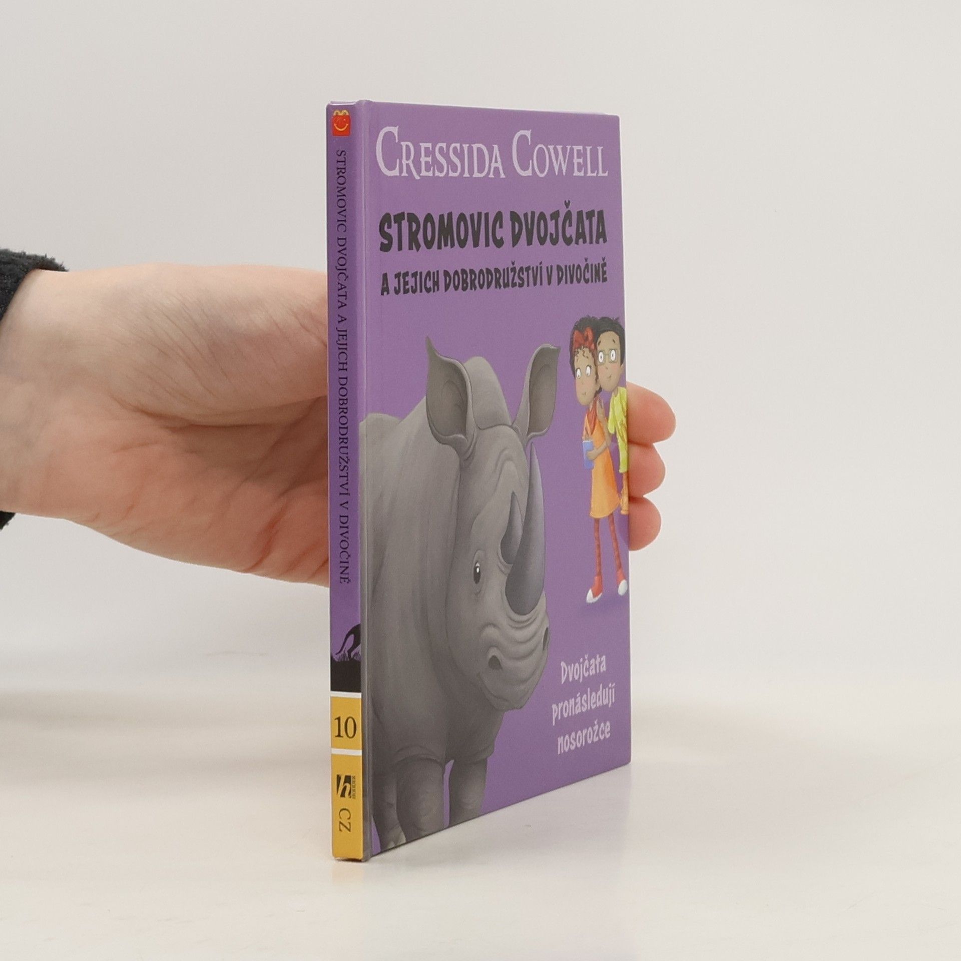 Cressida Cowell Dvojčata pronásledují nosorožce