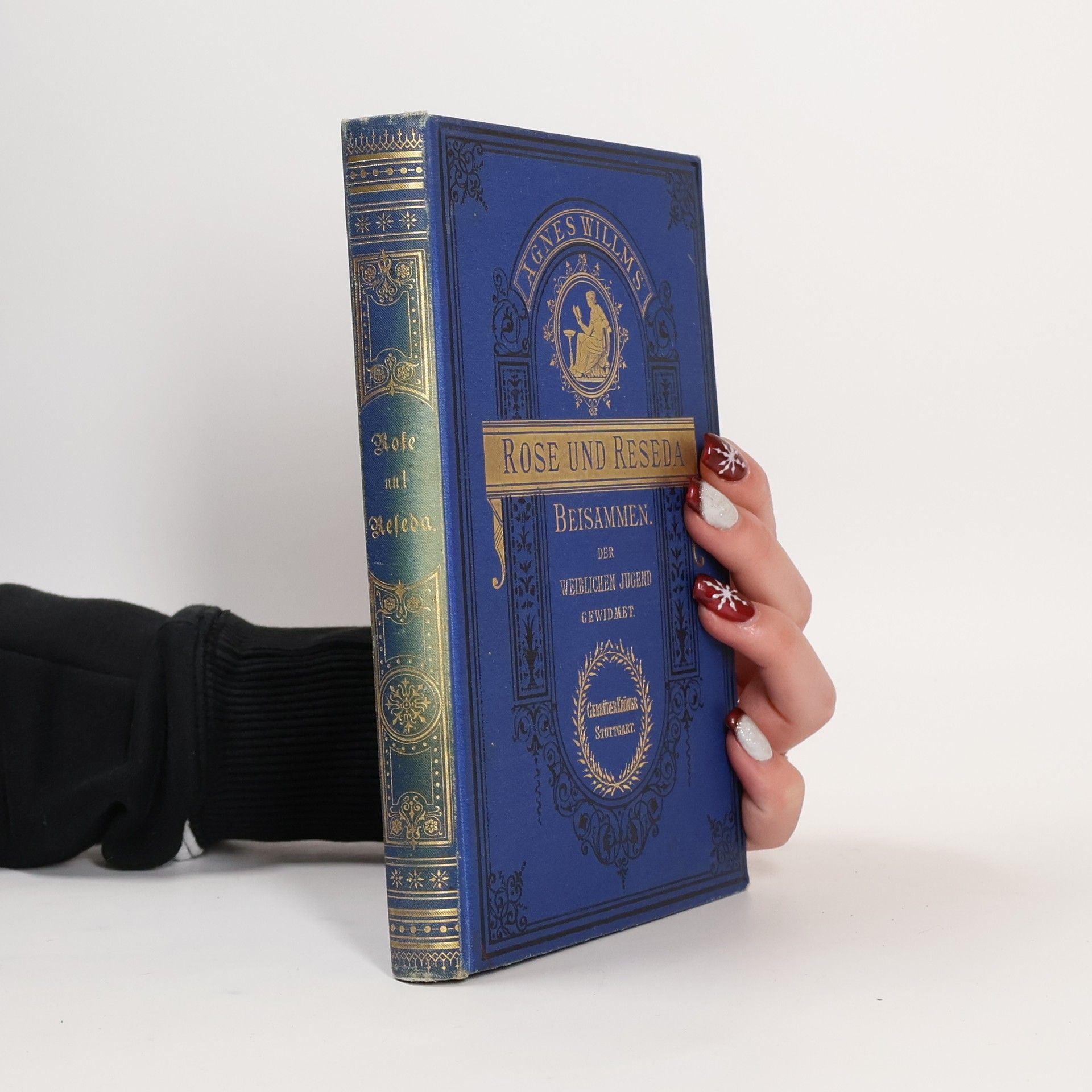 Agnes Willms Rose und Reseda. Beisammen