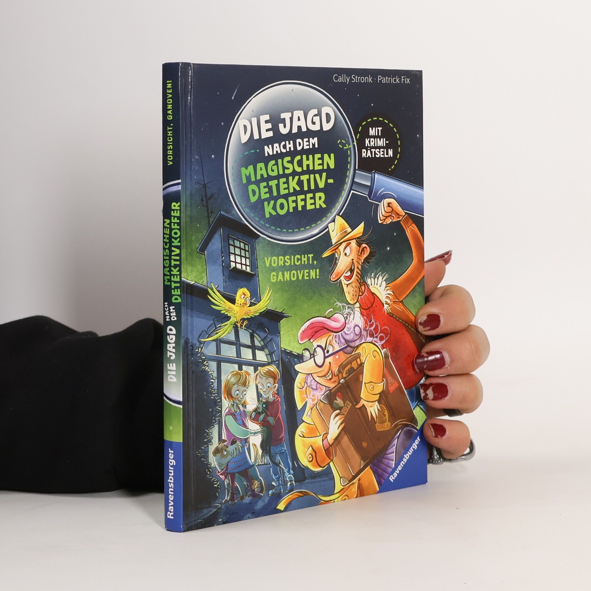 Cally Stronk Die Jagd nach dem magischen Detektivkoffer, Band 2: Vorsicht, Ganoven!